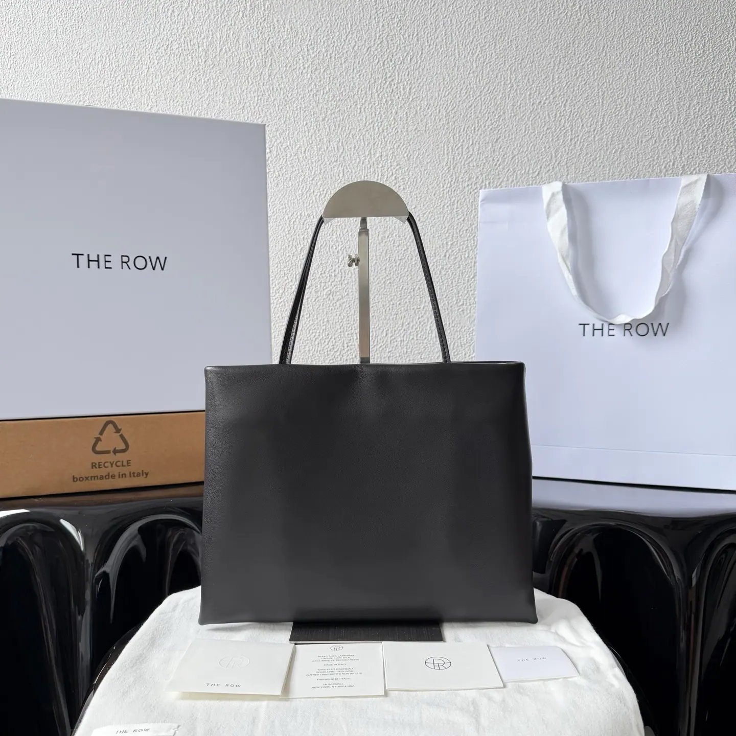 The Row Cecily 顶部提手包 28x 21x 3cm