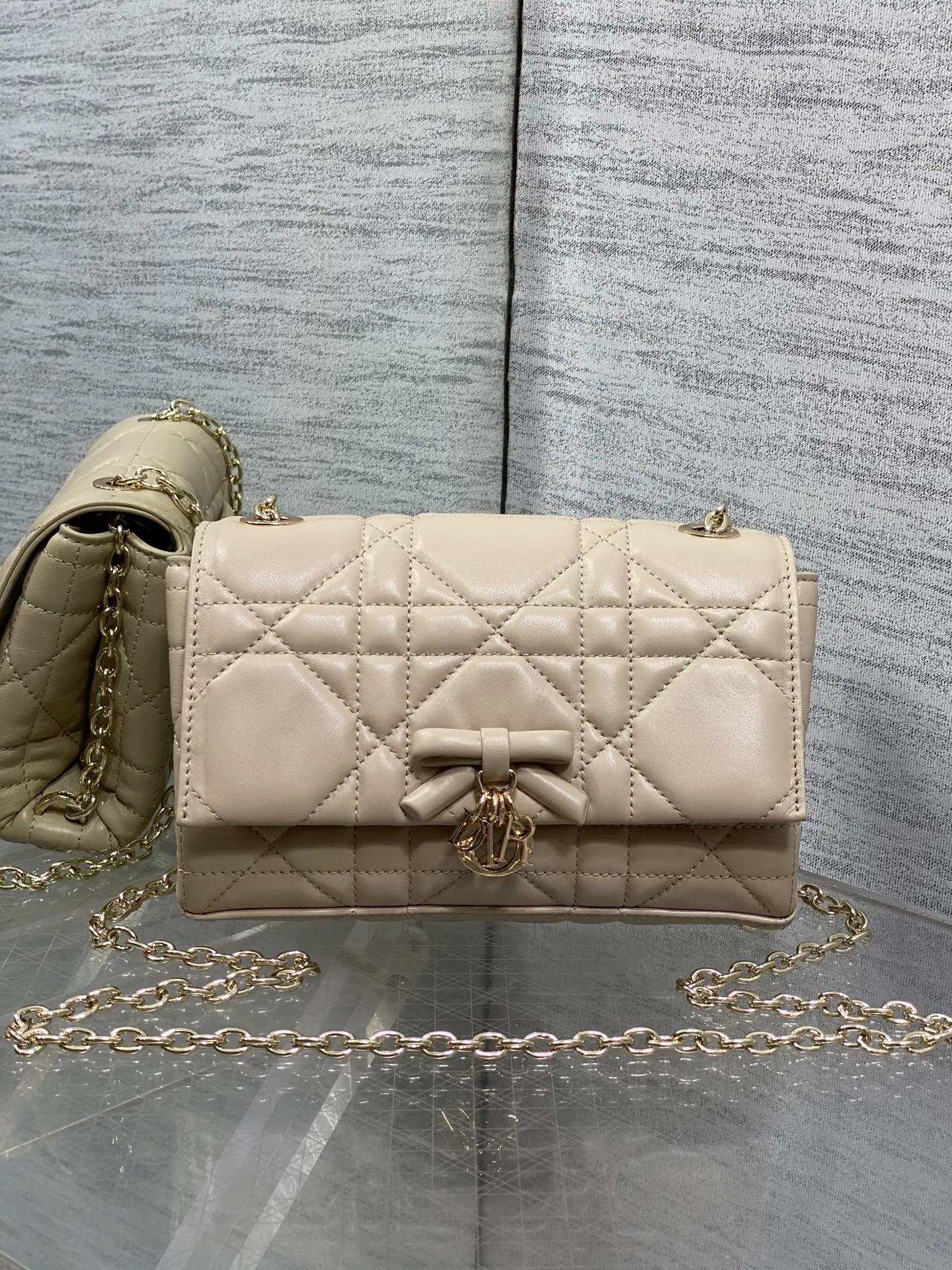 迪奥 Macrocannage 翻盖链条迷你包 S2612OUWY_M900 21*11.5*7cm