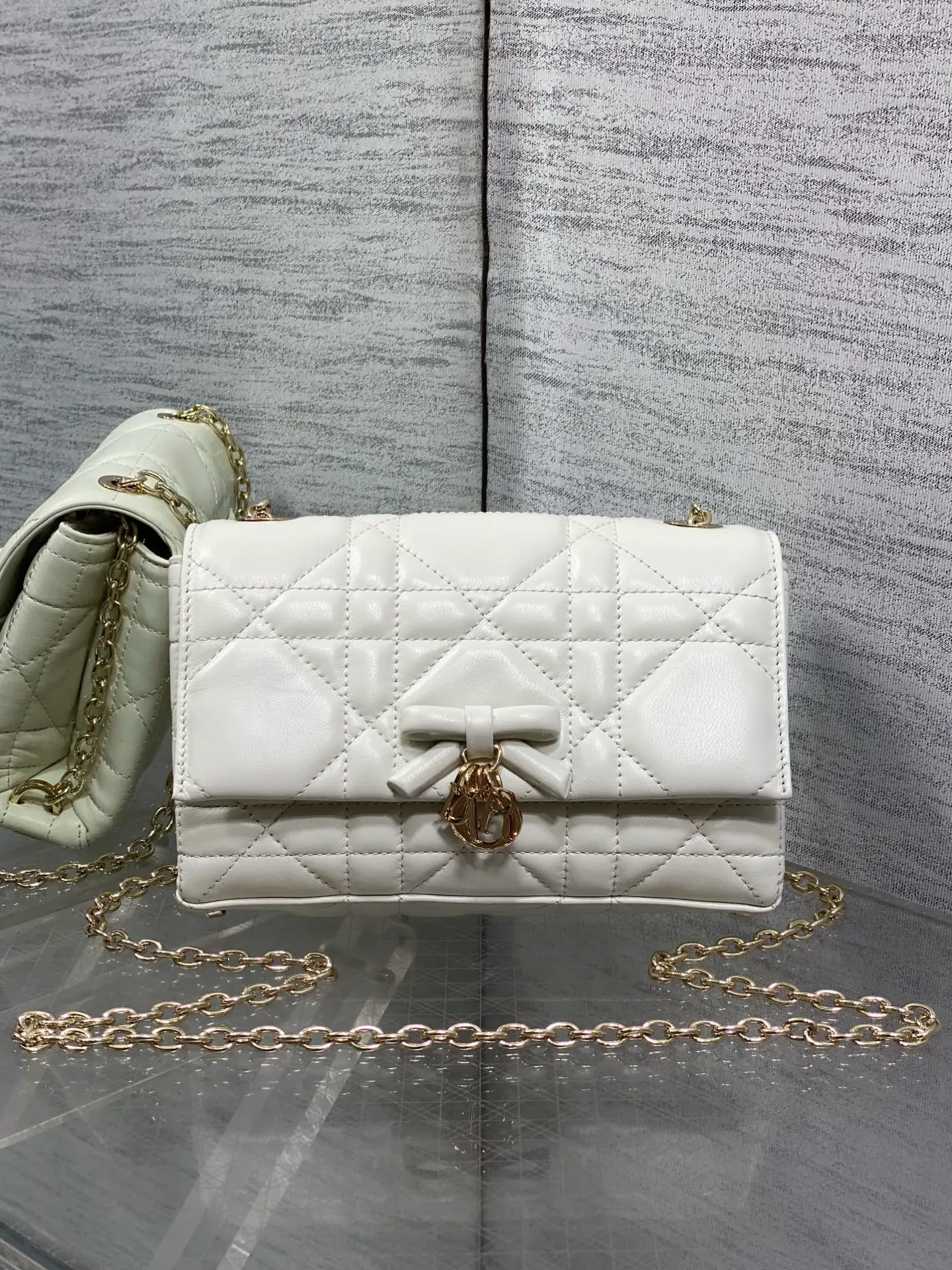 迪奥 Macrocannage 翻盖链条迷你包 S2612OUWY_M900 21*11.5*7cm
