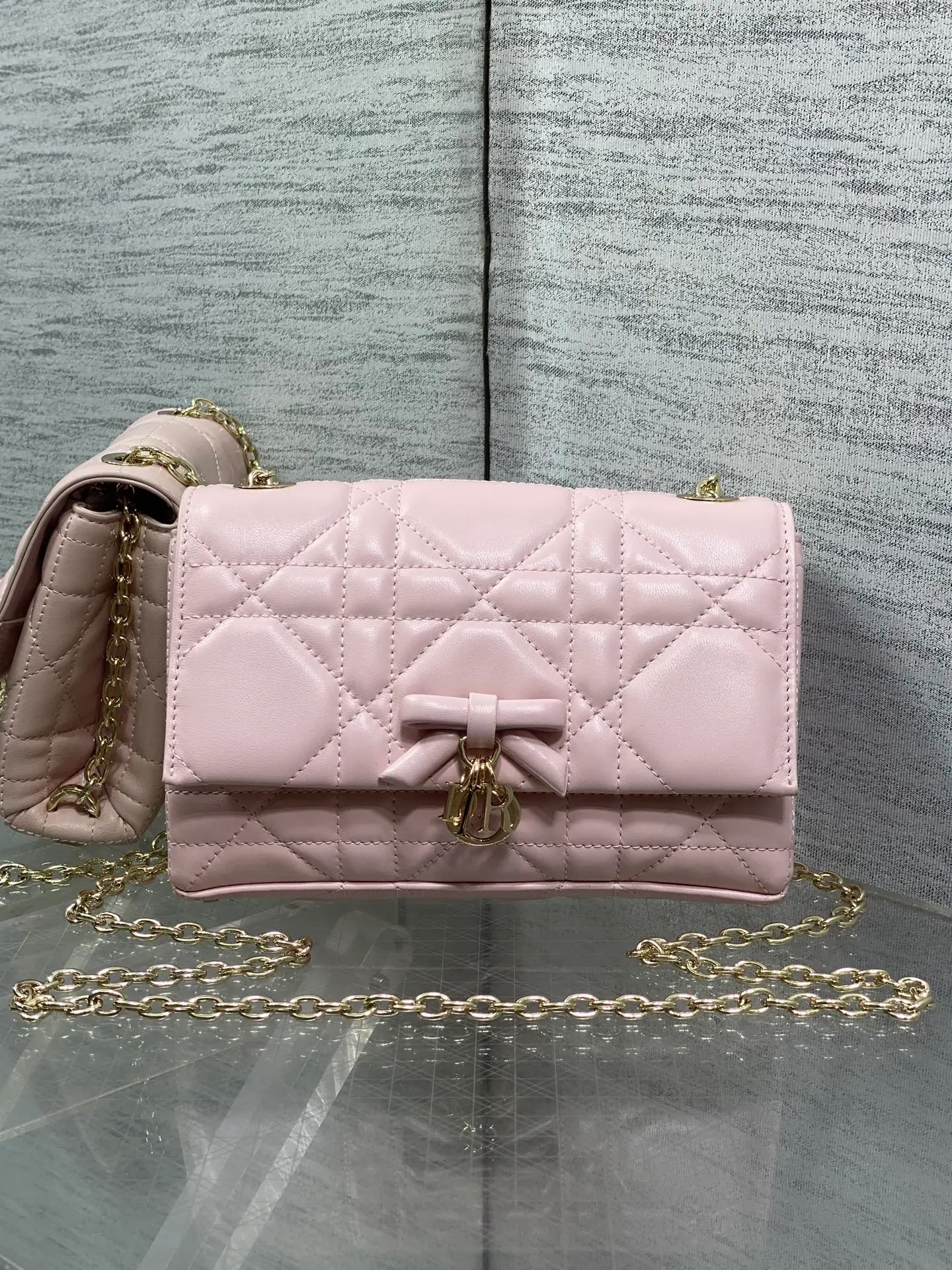 迪奥 Macrocannage 翻盖链条迷你包 S2612OUWY_M900 21*11.5*7cm