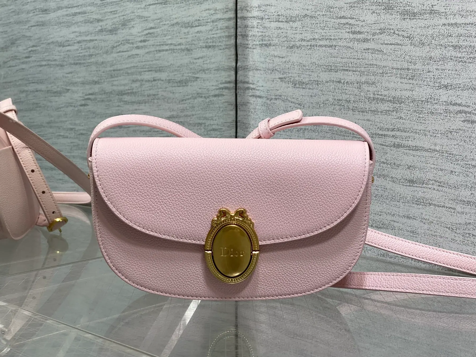迪奥 Medalion 翻盖包 小号 M3919QDWP_M900 23*16*6.5cm