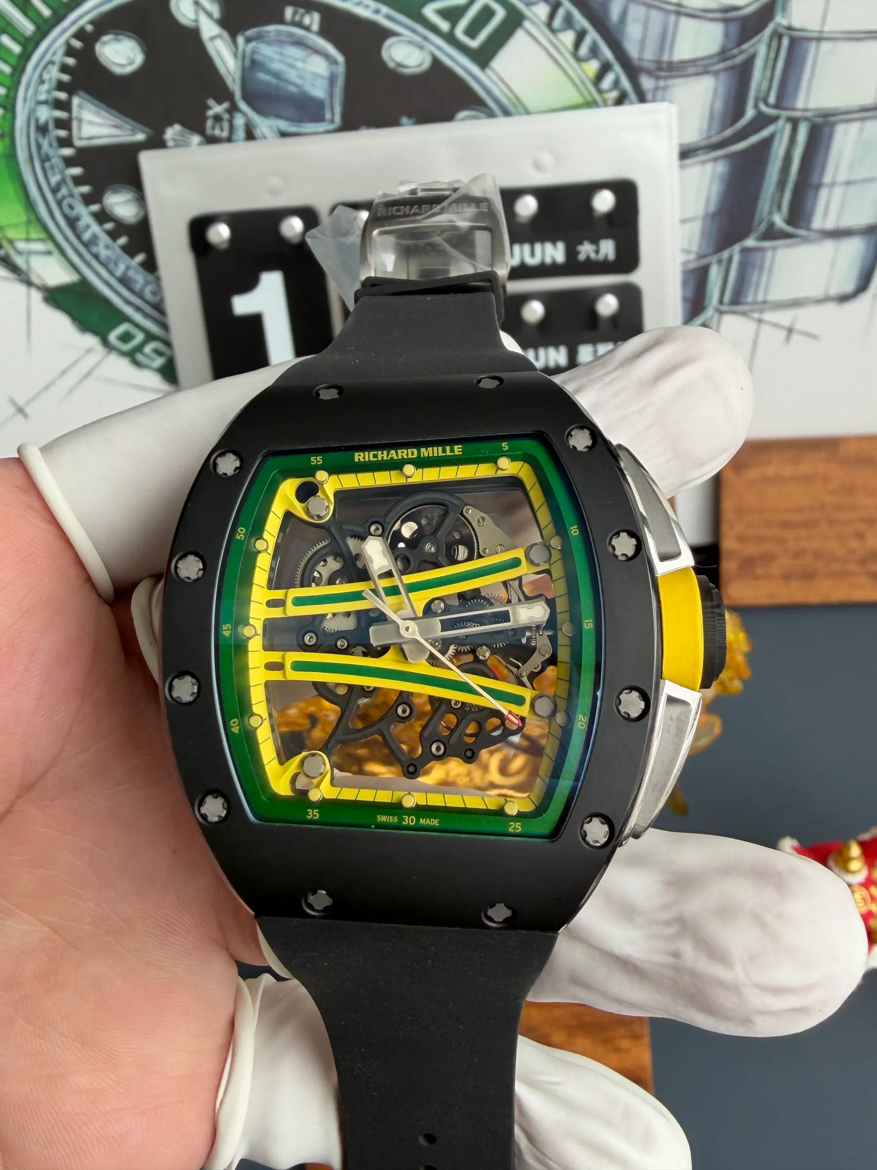 A9 l Vaucher 自由摆轮 RMUL3 机芯 l 理查德米尔 RM061