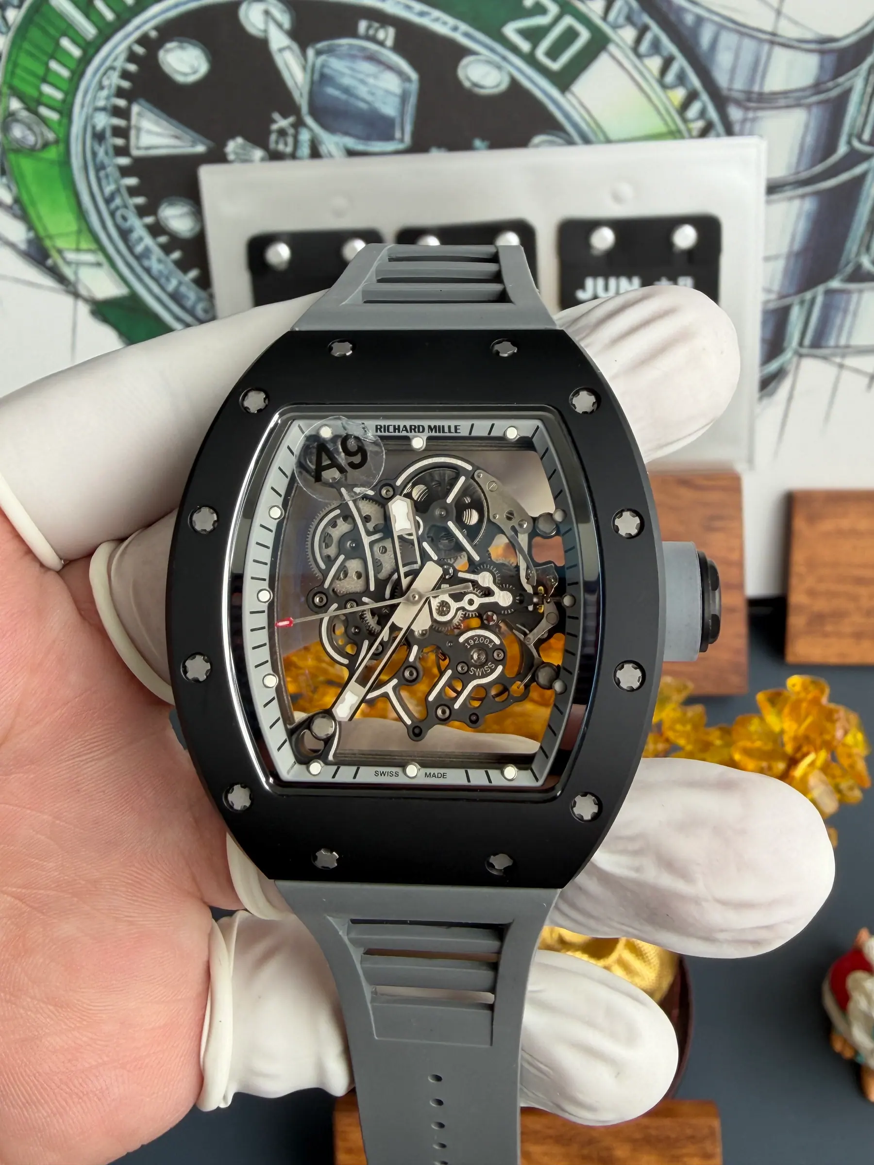 A9 l Vaucher Free-sprung RMUL3 l 理查德米尔 RM 055