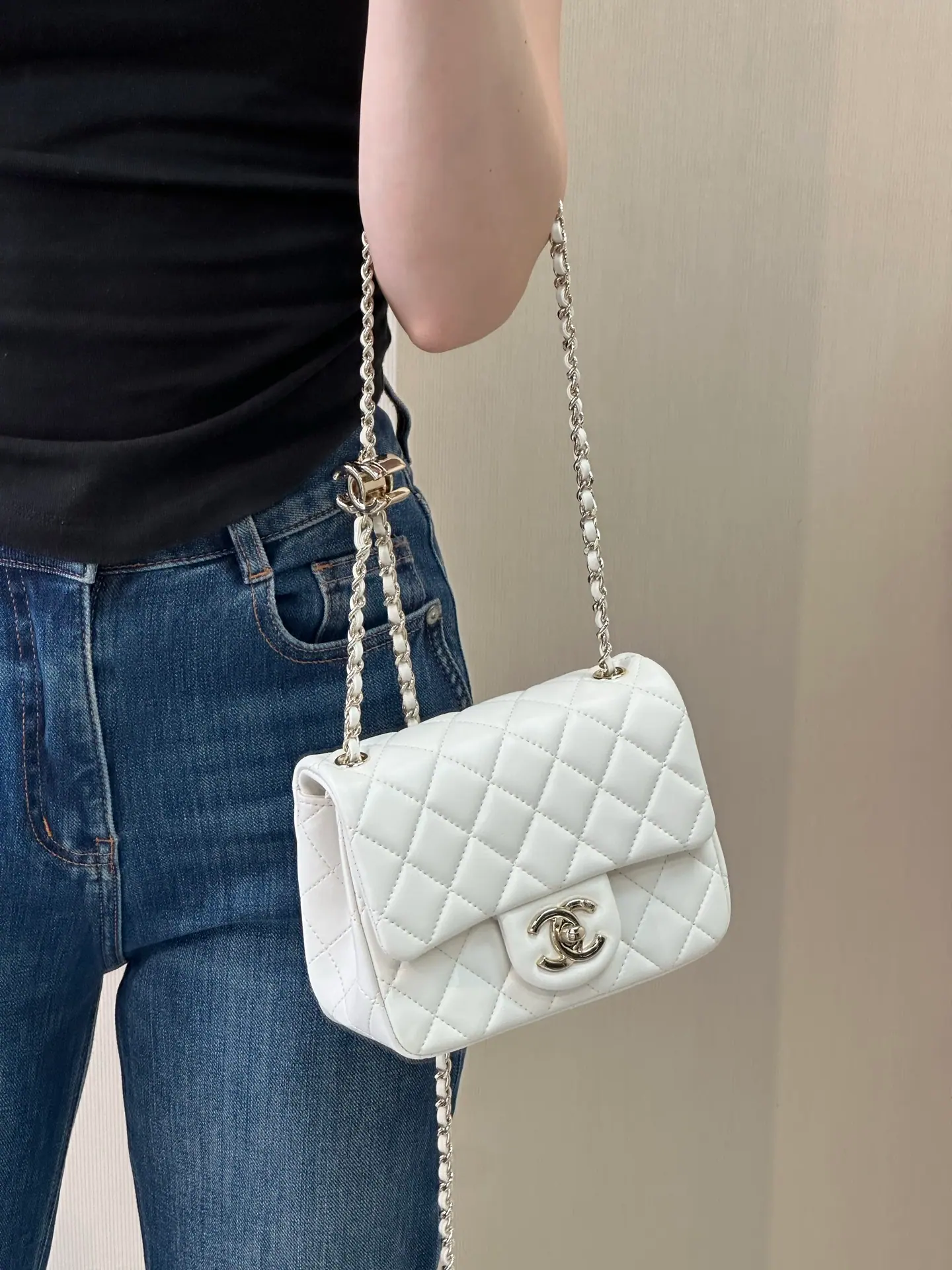 ƆC Mini Flap 包 AS5758 13.5/17/8cm