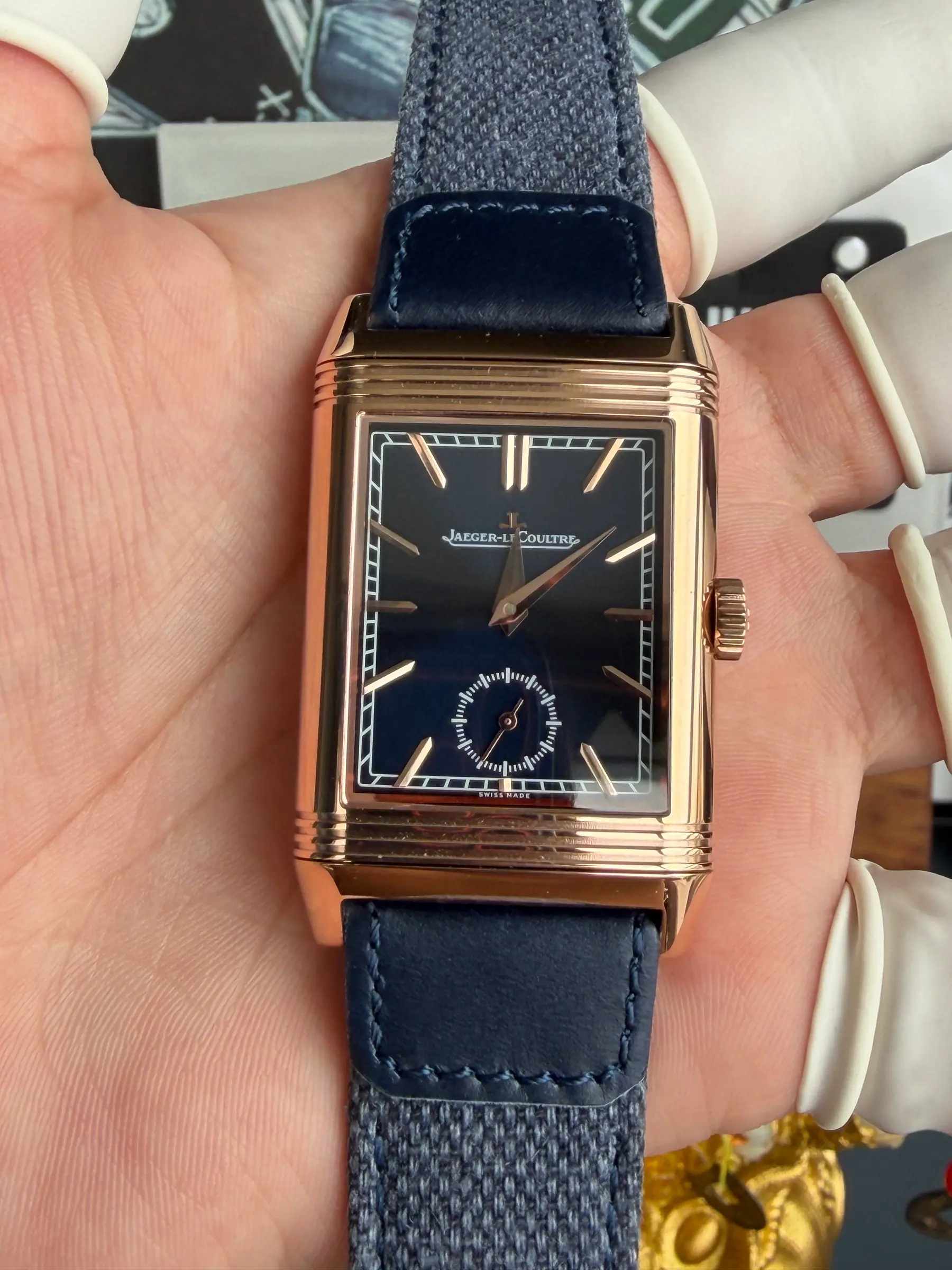JJF l Cal.854 l 积家 Reverso 致敬 47X28.3X11 mm