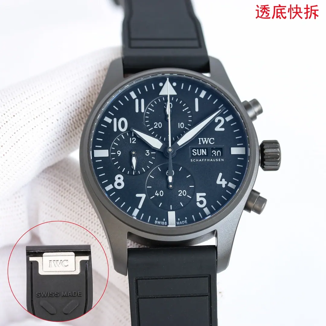 TW l 7750 l 41mm l IWC 万国飞行员计时码表 IW388106
