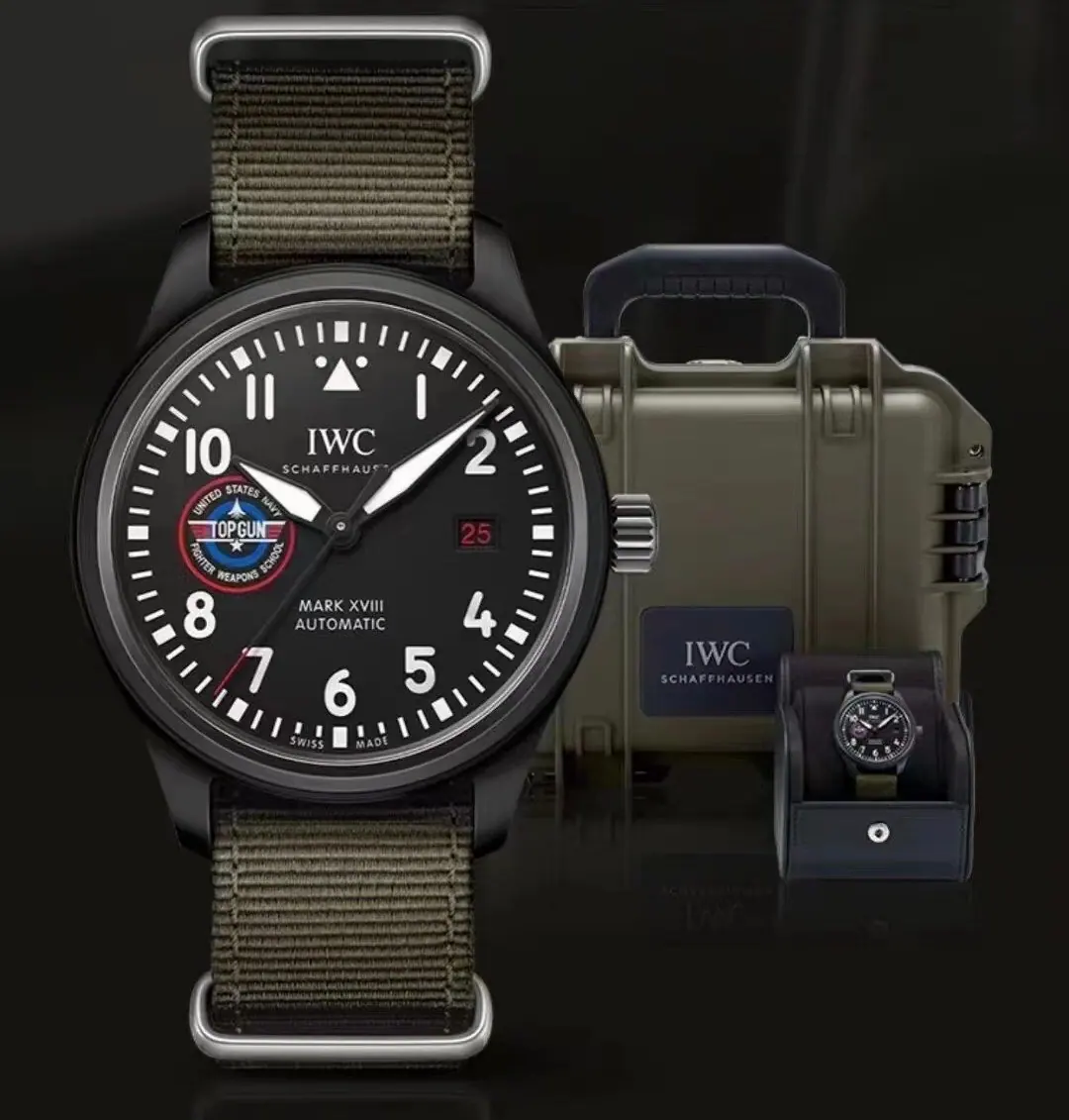 M+ l 2892 l 41mm l IWC 飞行员马克18 IW324712 陶瓷
