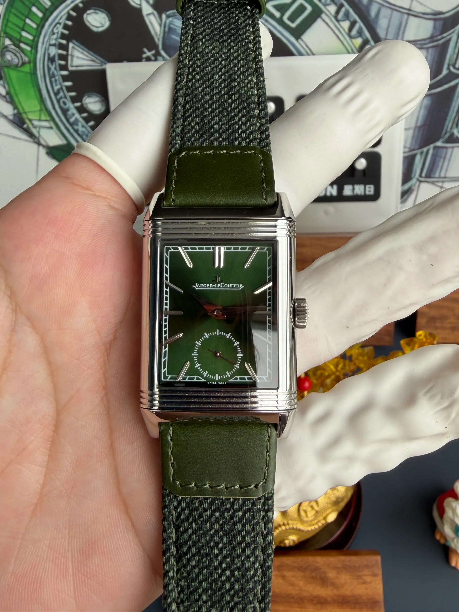 JJF l Cal.854 l 积家 Reverso Tribute 47X28.3X11 mm