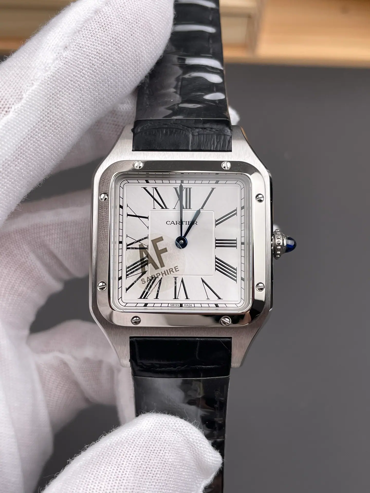 AF | 卡地亚 Santos-Dumont 腕表|43.5 mm x 31.4 mm|石英机芯