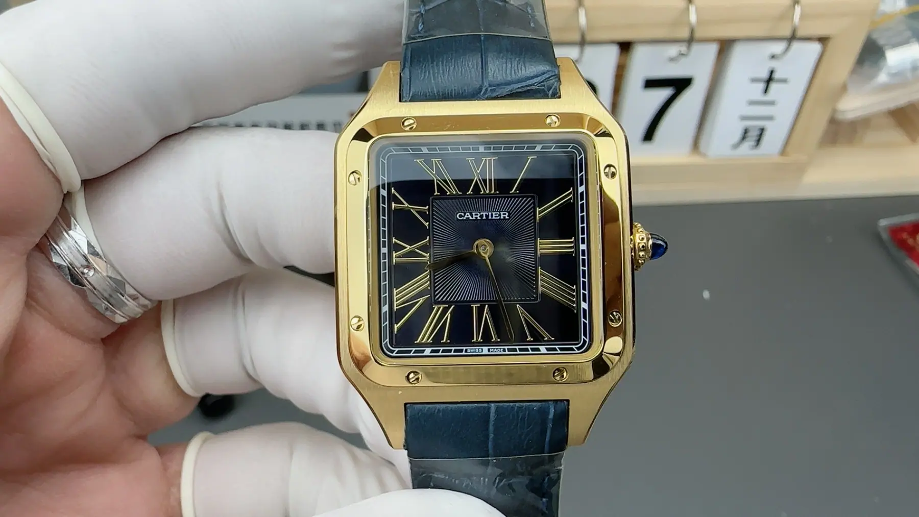AF | 卡地亚山度士-Dumont 腕表|43.5 mm x 31.4 mm|石英机芯