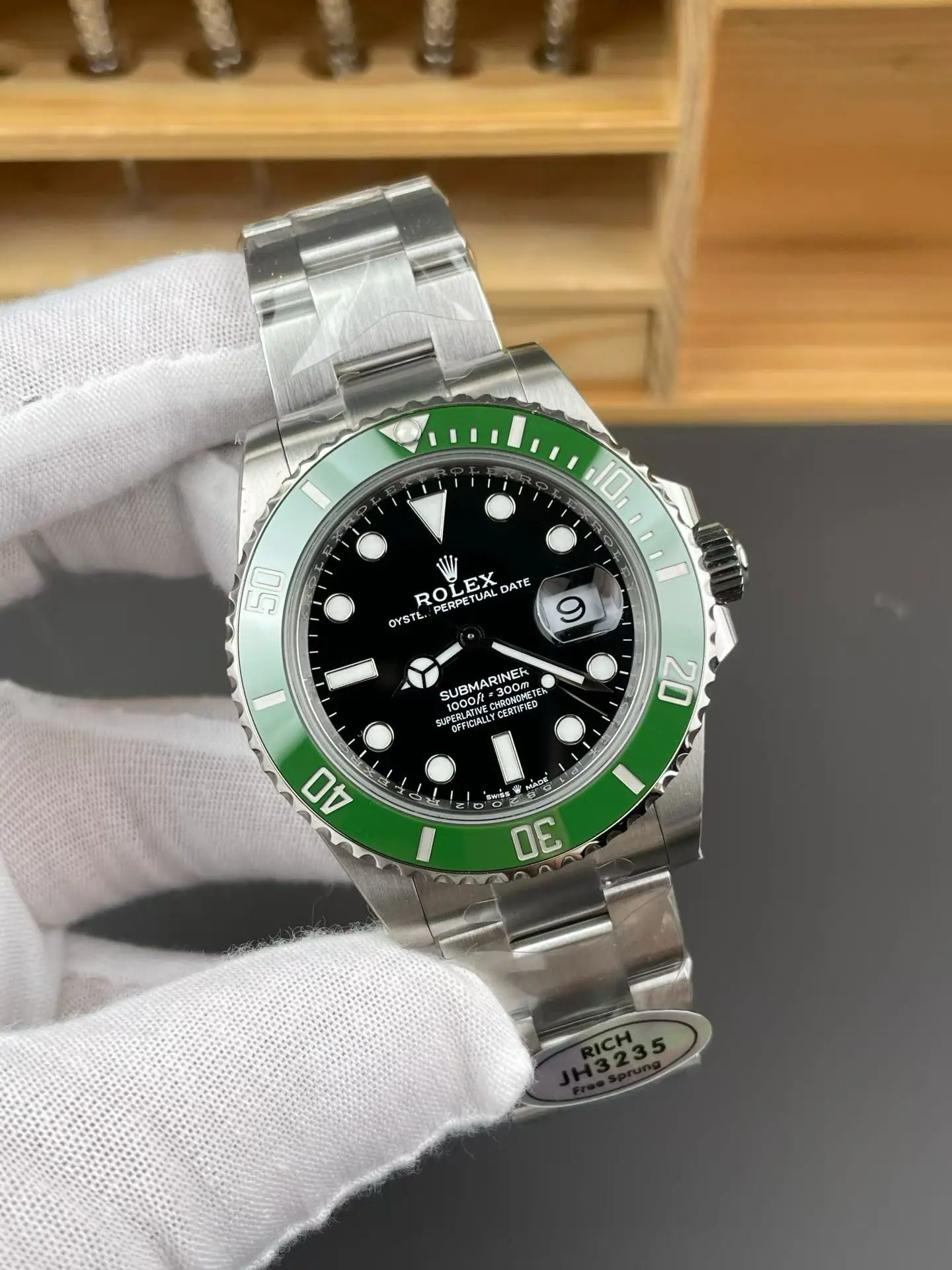 Rich | 3235 机芯｜41mm l 劳力士潜航者第四代最新版 自由摆轮