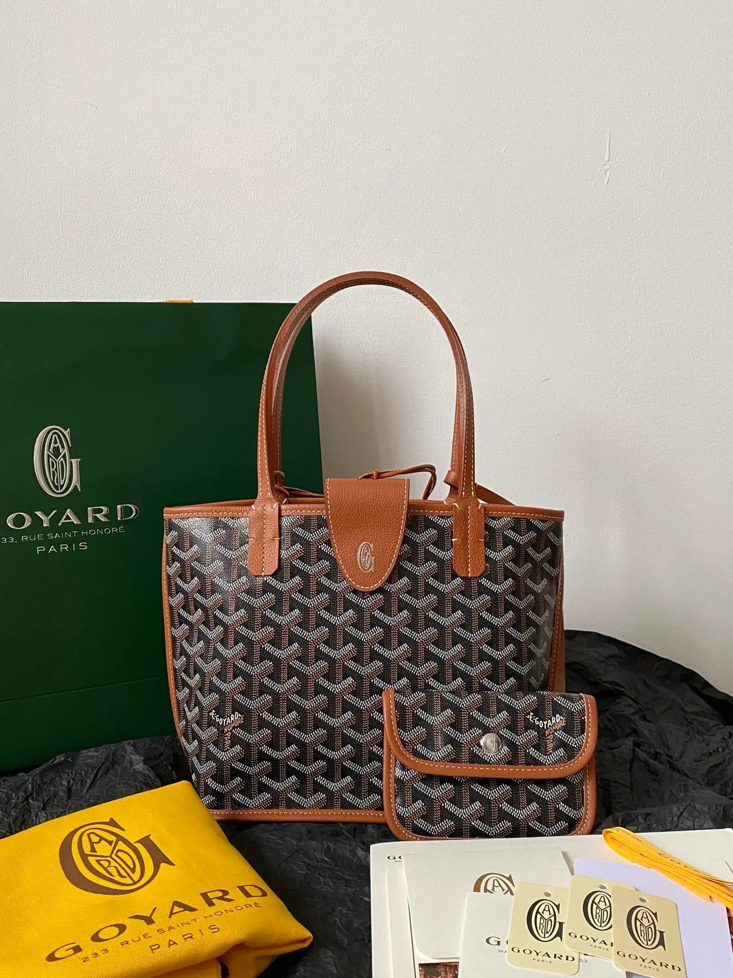 Goyard 26 双面迷你托特包 20×20×10cm