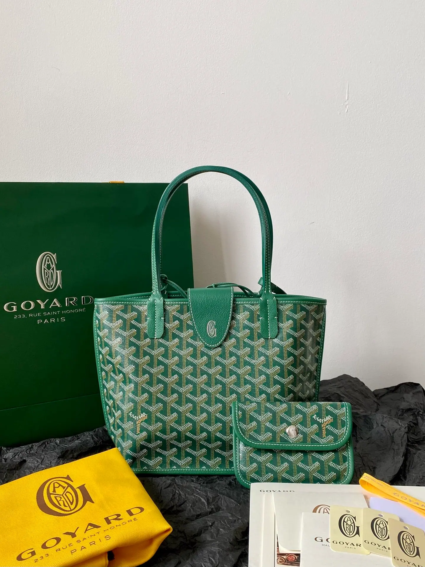 Goyard 26 可翻转迷你托特包 20×20×10cm