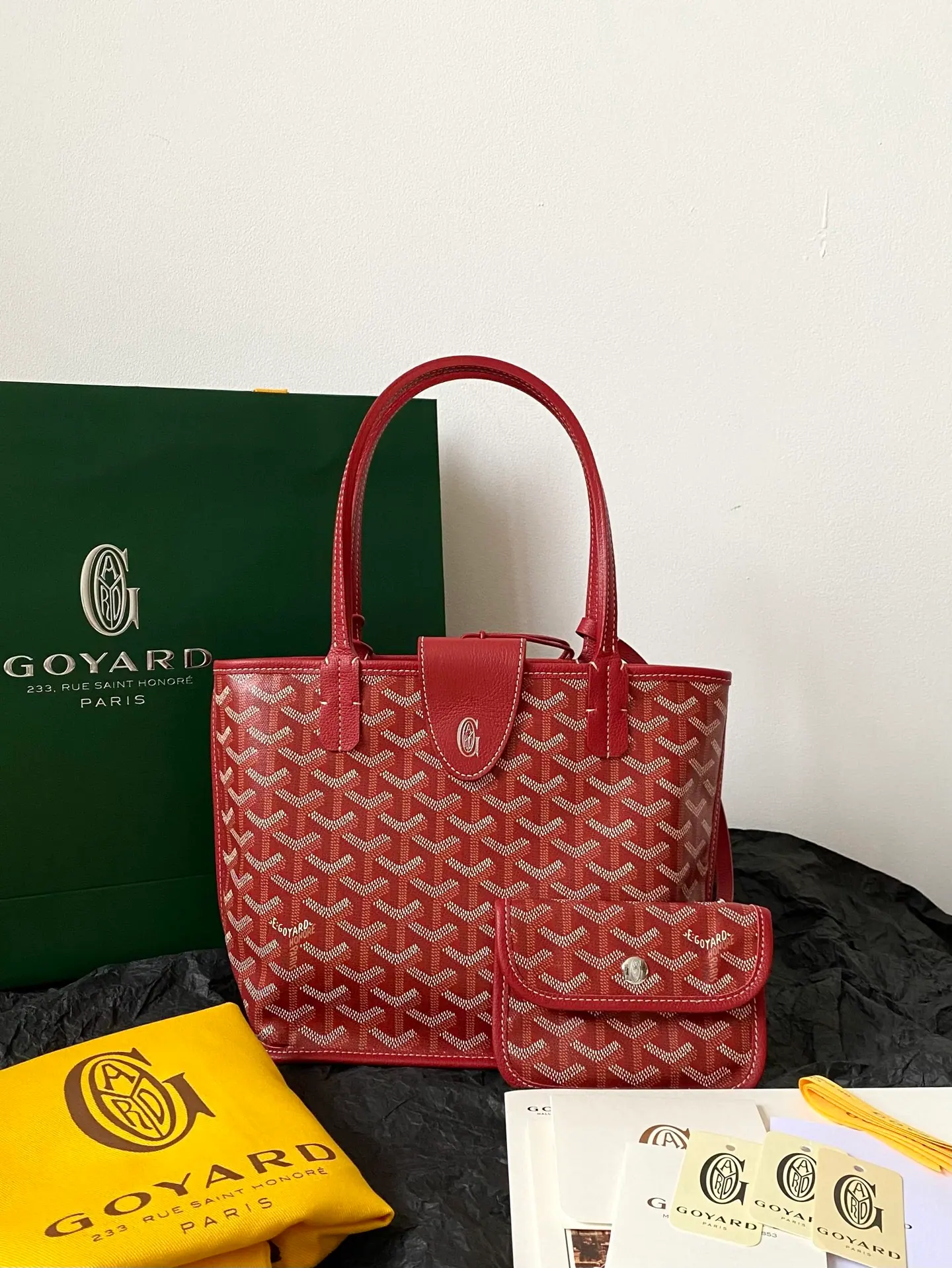Goyard 26 可翻转迷你托特包 20×20×10cm