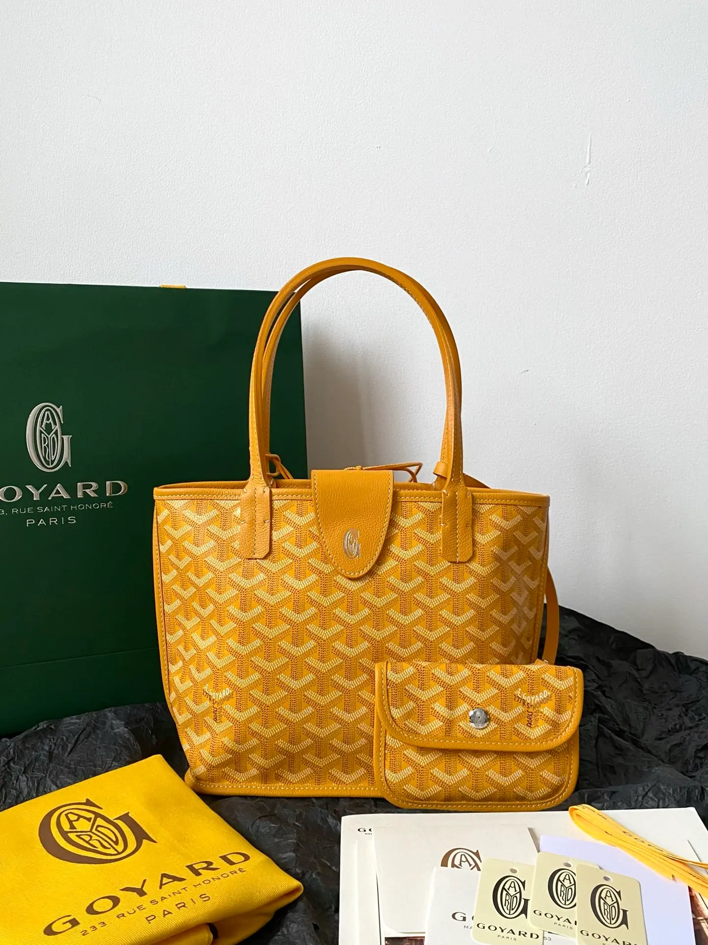 Goyard 26 可翻转迷你托特包 20×20×10cm