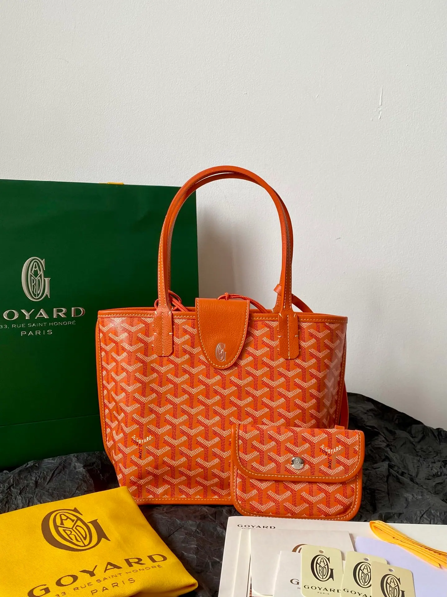 Goyard 26 可翻转迷你托特包 20×20×10cm