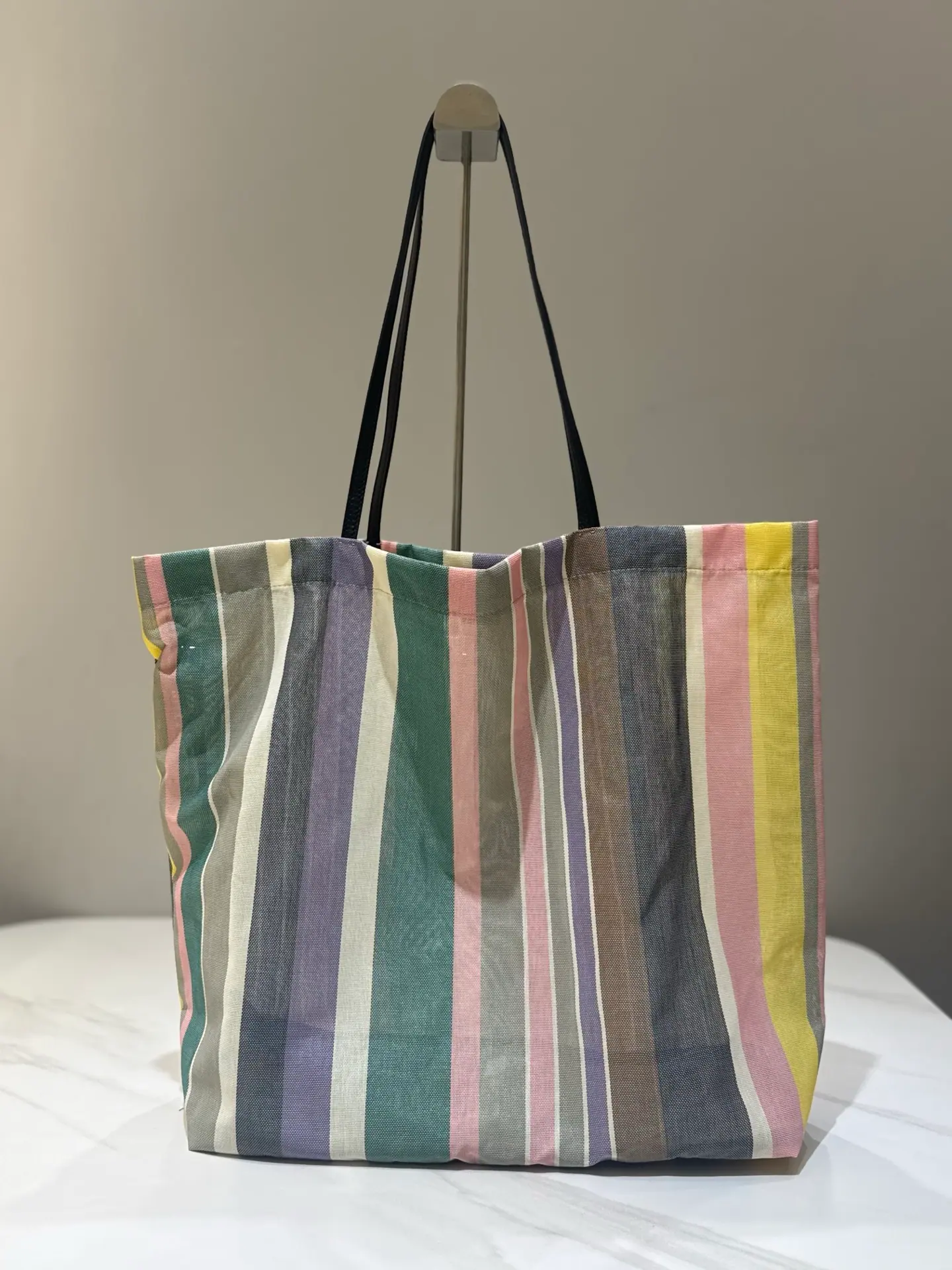 The Row 条纹托特包 48*13*37cm
