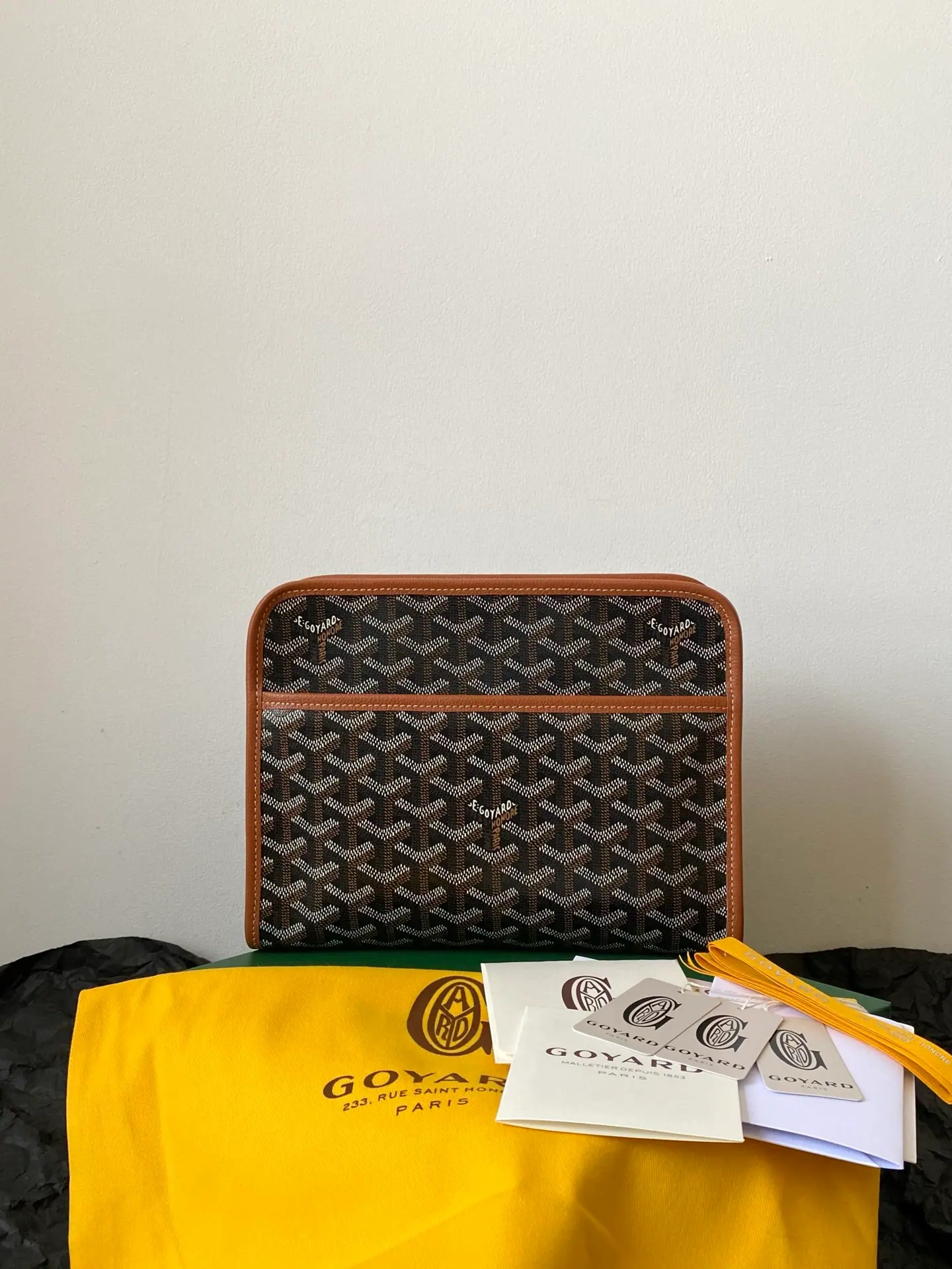 Goyard 手拿包 24.5×7x19cm