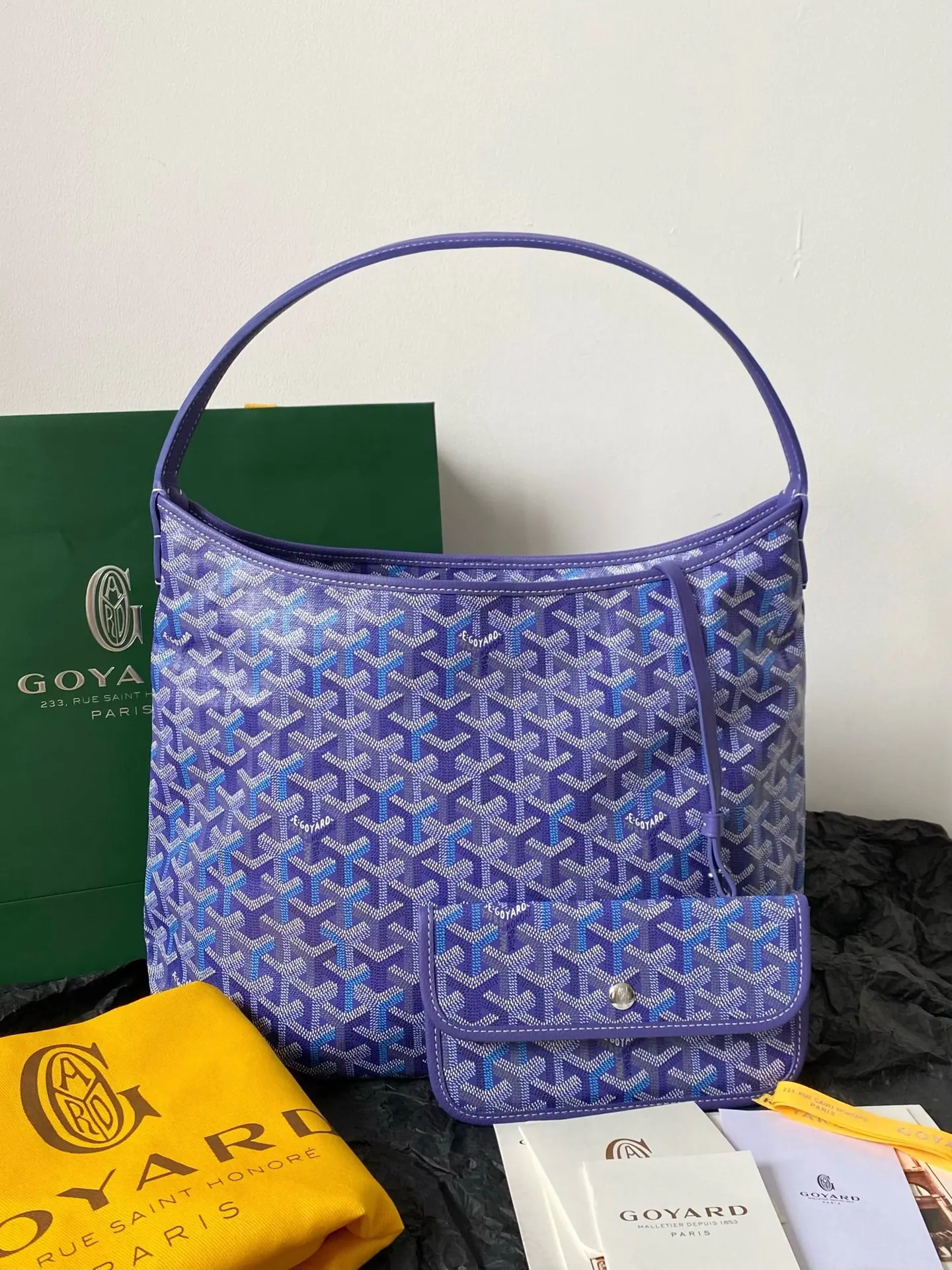 Goyard Mini Hobo 单肩包 25 cm x 11.5 cm x 22 cm