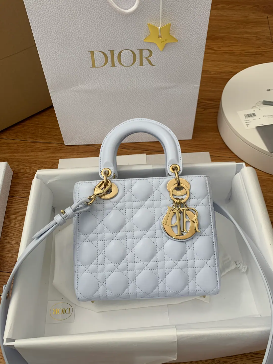 M9 Dior 小号 Lady Dior My ABCDior 手袋 20 x 17 x 8cm