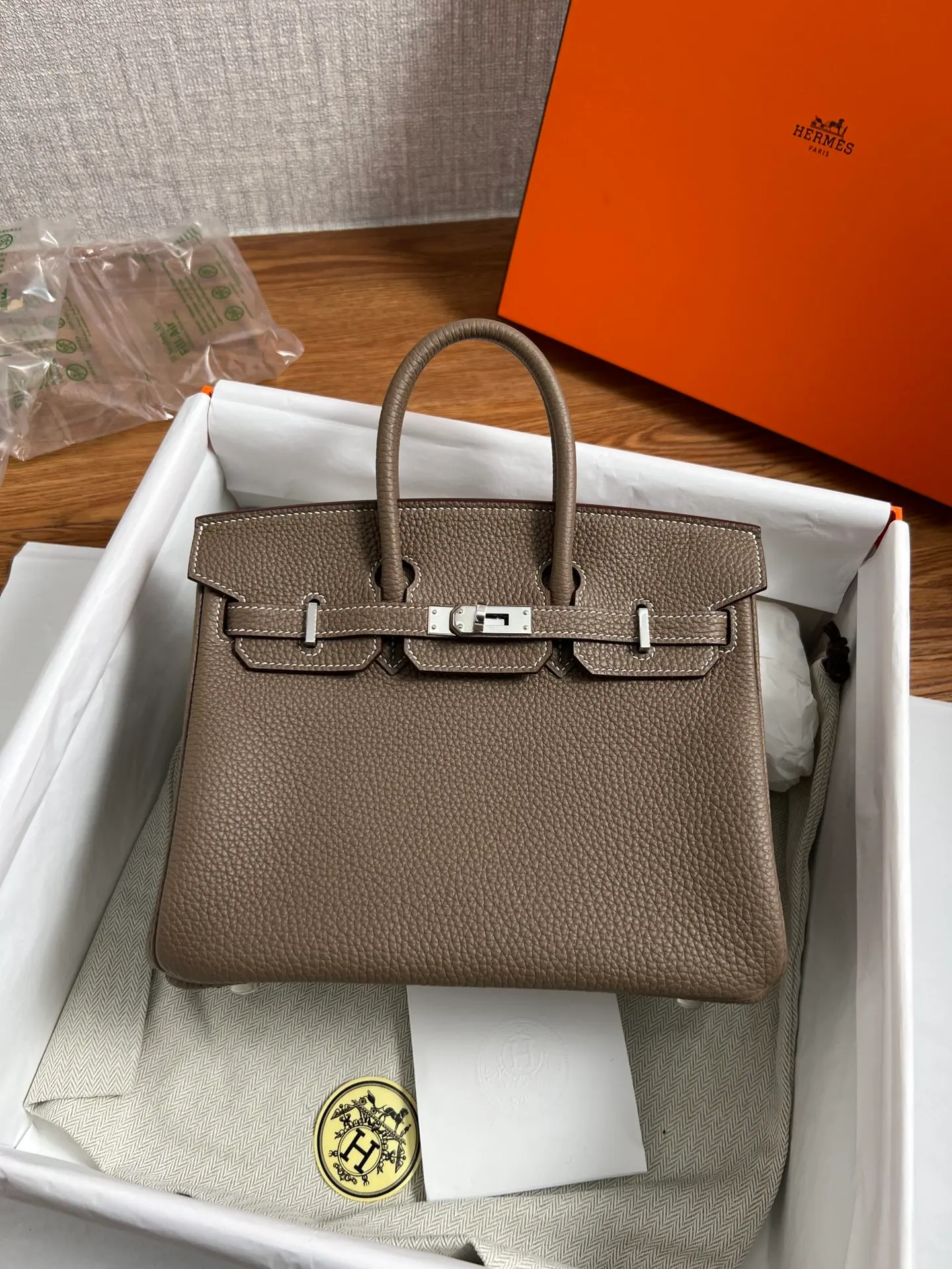 M9 爱马仕 Birkin 25 铂金包 25 Togo 皮革