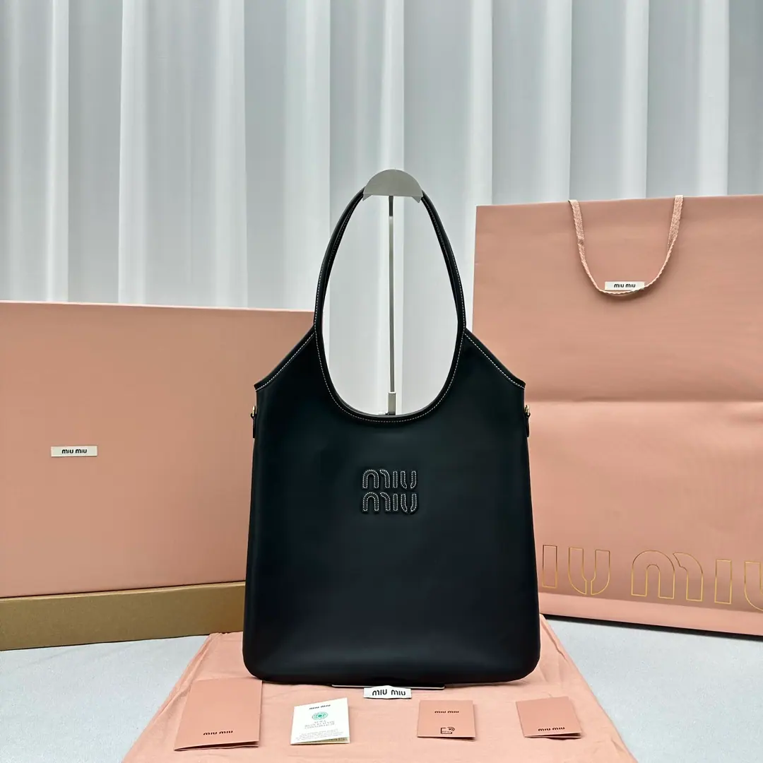 Miu Miu Ivy 皮革包 5BG231 35x40x60cm
