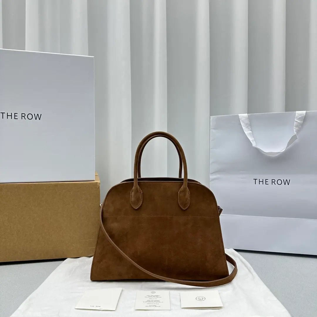 THE ROW Margaux 12 皮革包 32X15x25cm