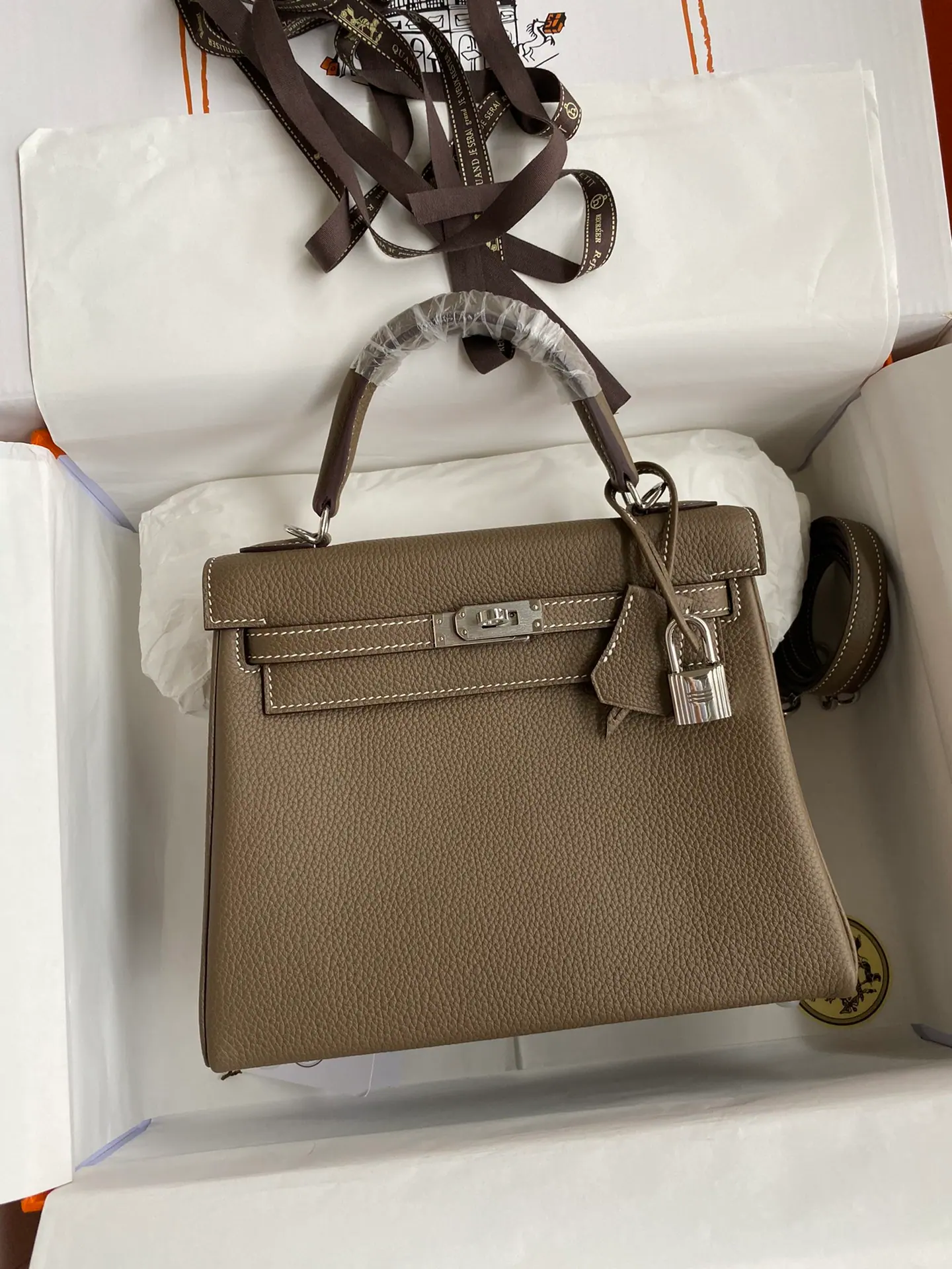 爱马仕 Kelly 25cm Togo 皮革