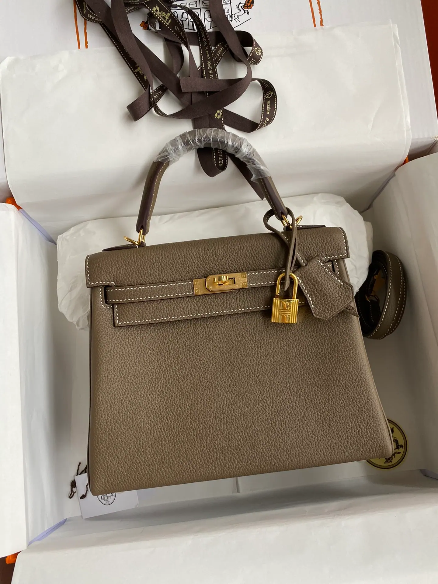 爱马仕 Kelly 25cm 托戈皮革