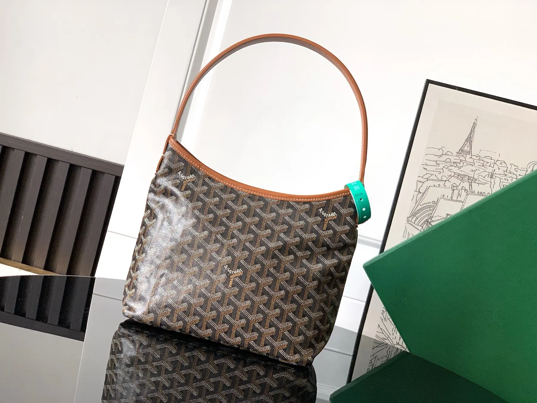 Goyard Mini Hobo 单肩包 25 cm x 11.5 cm x 22 cm