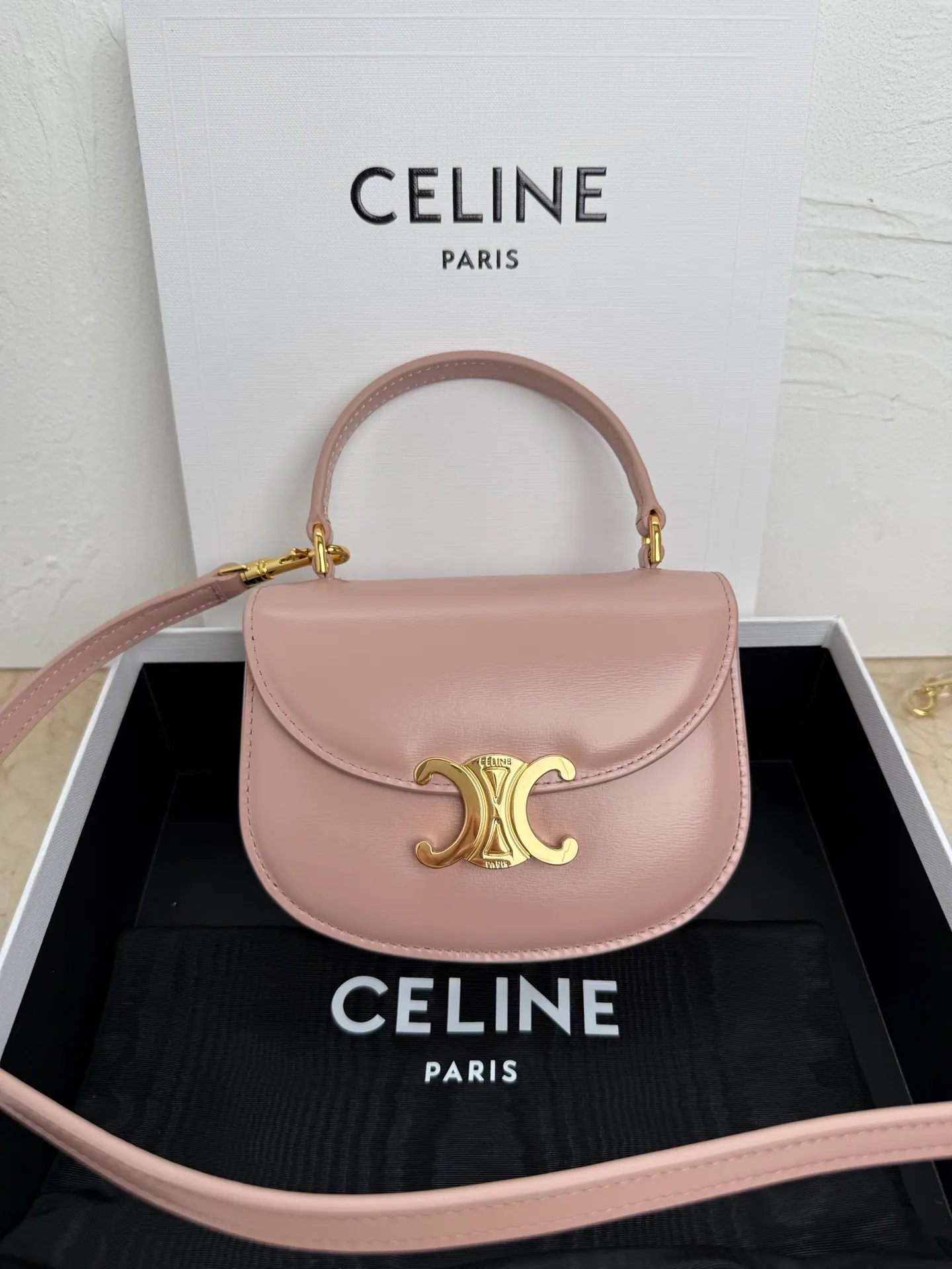 Celine 迷你包 BESACE CLEA 15.5X11.5X5CM