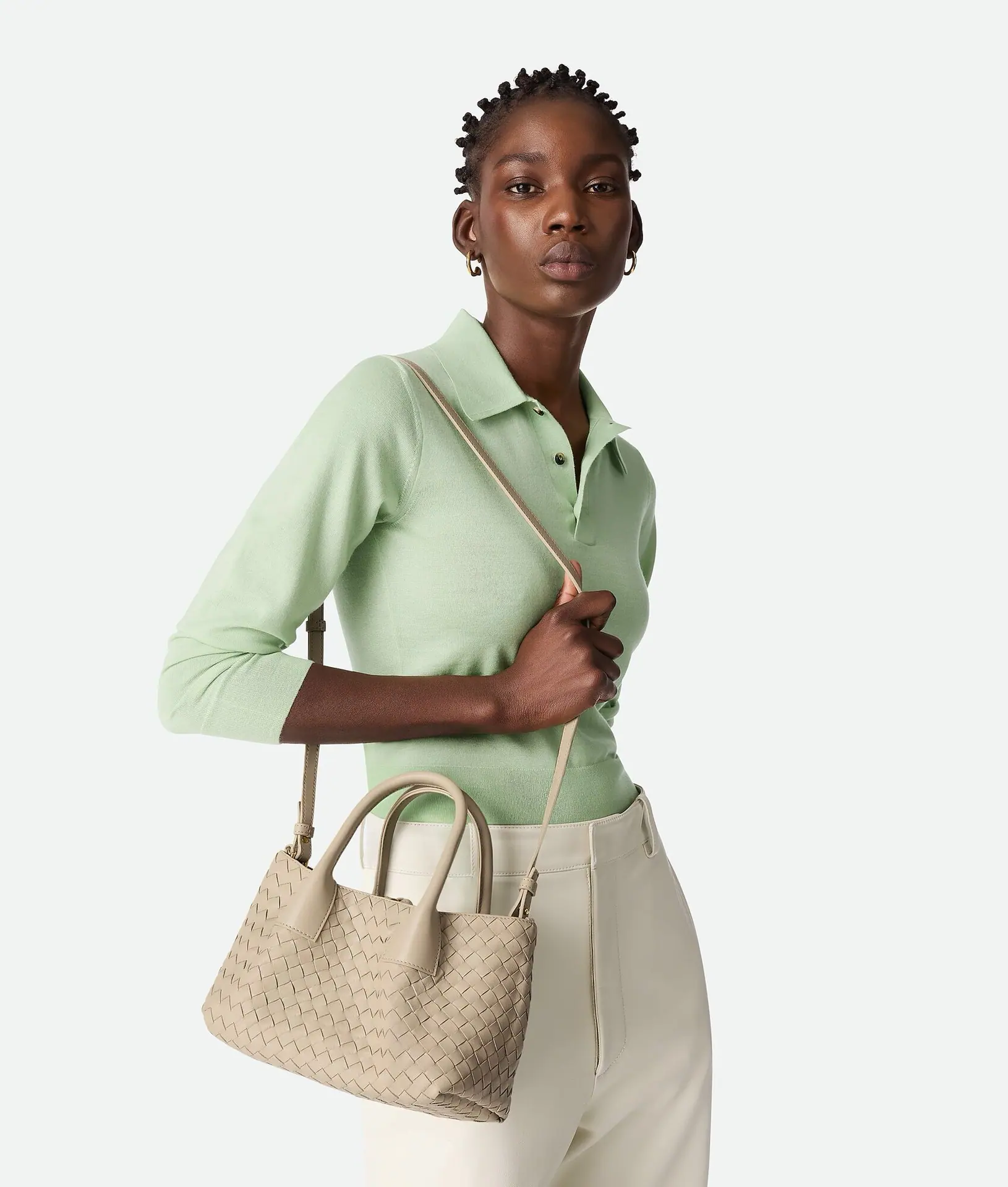 25FW Bottega Veneta 小号 Pinacoteca Fondant 835881 24*15*12CM