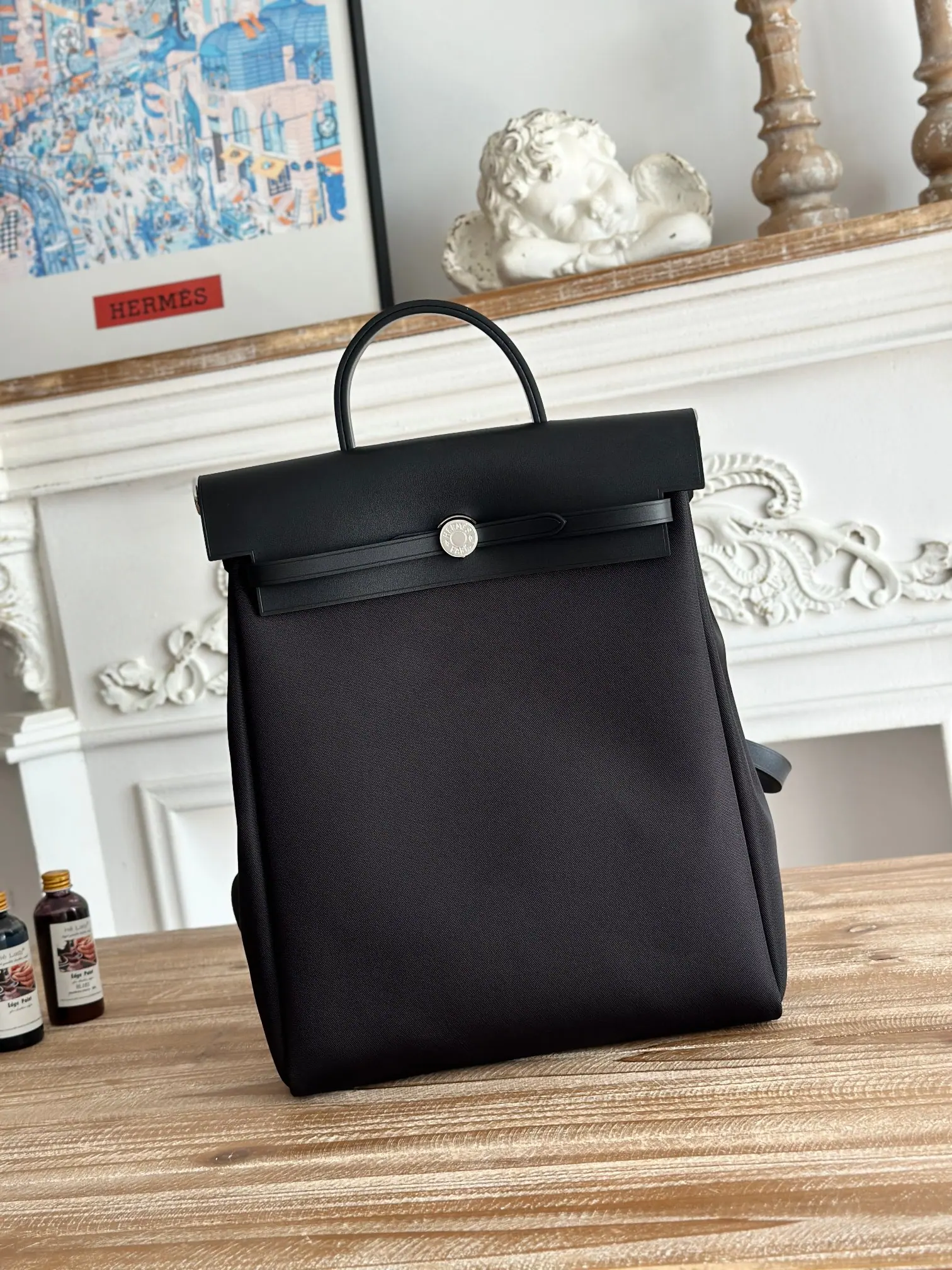 爱马仕 Herbag 双肩包 30*35*12 cm