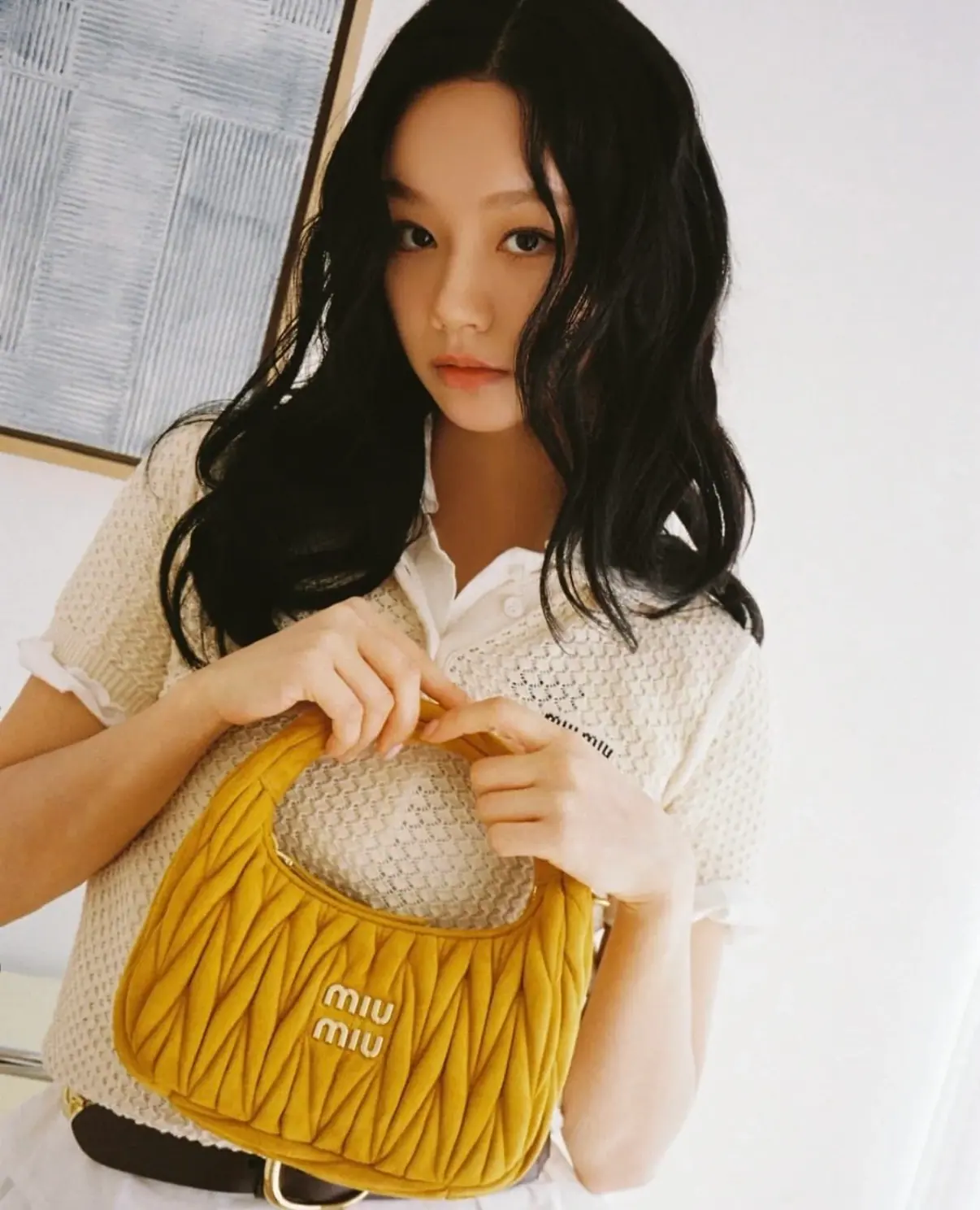 Miu Miu Matelassé Wander Hobo包 5BC125 20x6cm x17cm