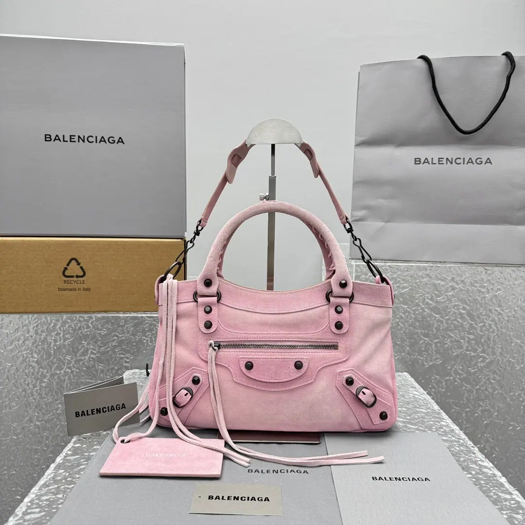 Balenciaga Le City 小号皮革托特包 33x19x10cm