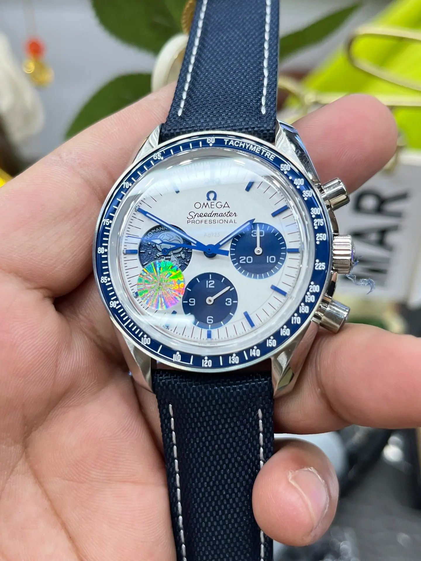 欧米茄 Speedmaster Anniversary Series “Silver Snoopy Award” 310.32.42.50.02.001