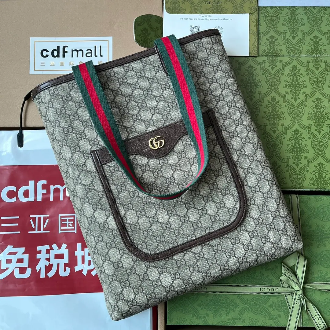 GUCCI 古驰 Ophidia GG 小号托特包 744544 31X38X6
