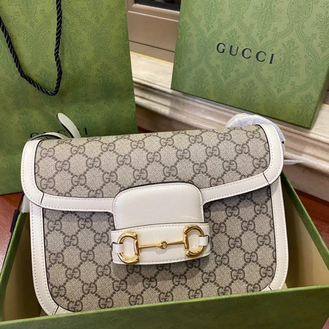 Gucci Horsebit 1955 单肩包 602204 25*18*8cm