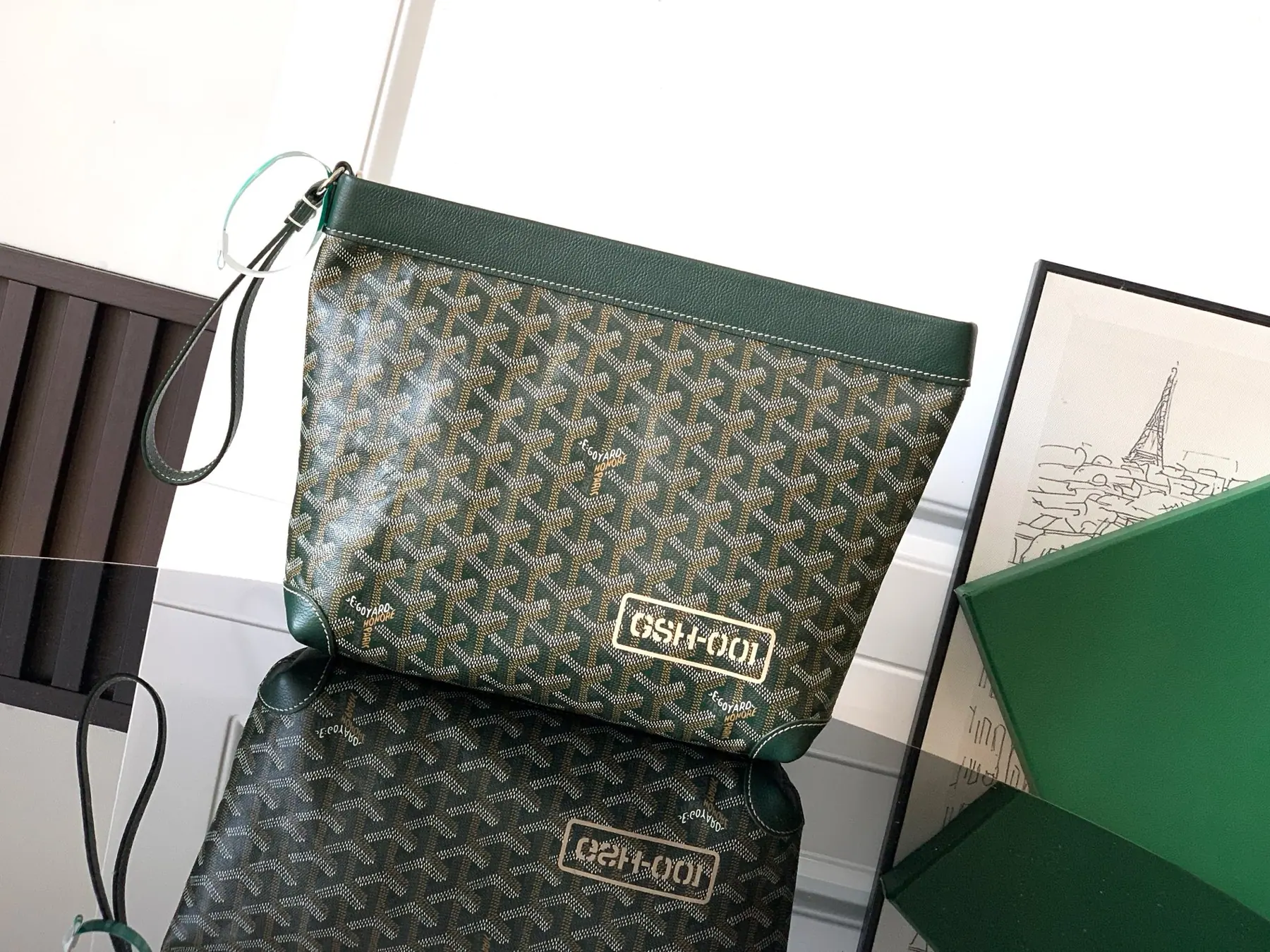 戈雅德 Pochette Conti 手拿包 24 cm x 6.5 cm x 22 cm