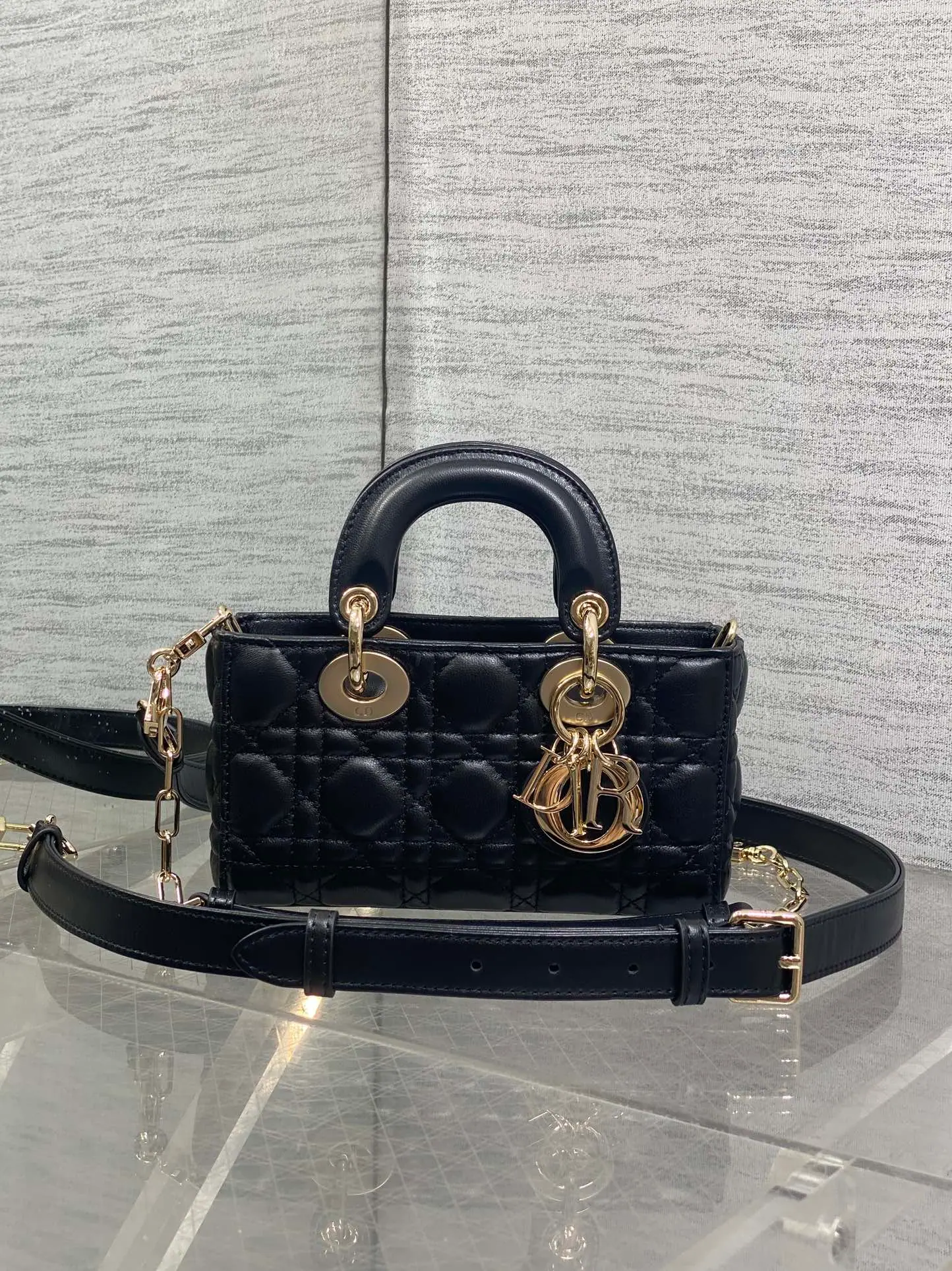 迪奥 Lady D-Joy 包 mini 19*5.5*10.5cm