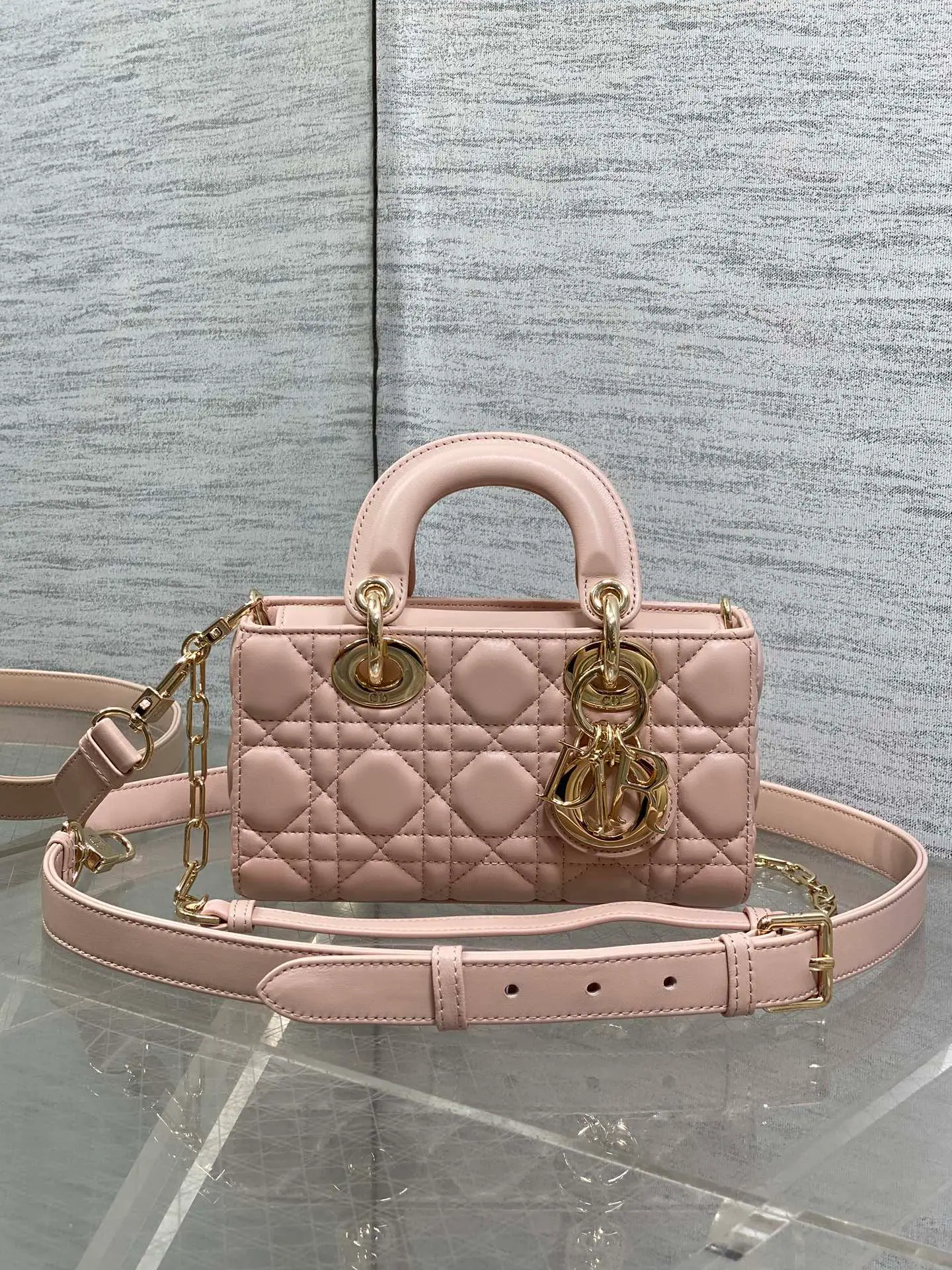 迪奥 Lady D-Joy 包 mini 19*5.5*10.5cm
