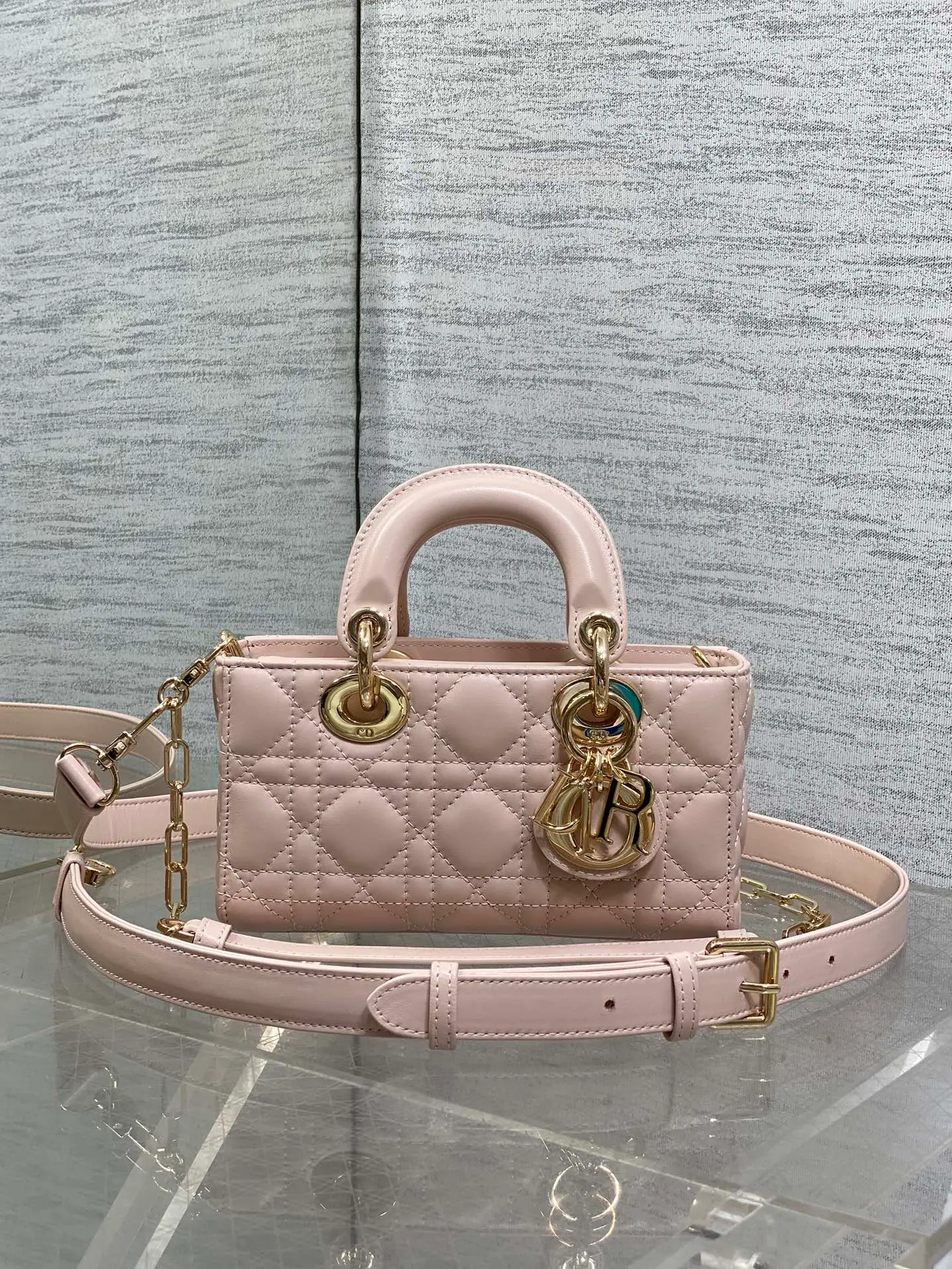 迪奥 Lady D-Joy 包 mini 19*5.5*10.5cm