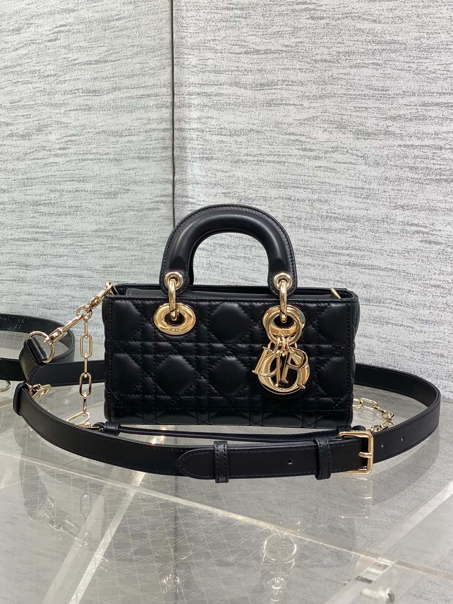 迪奥 Lady D-Joy 包 mini 19*5.5*10.5cm