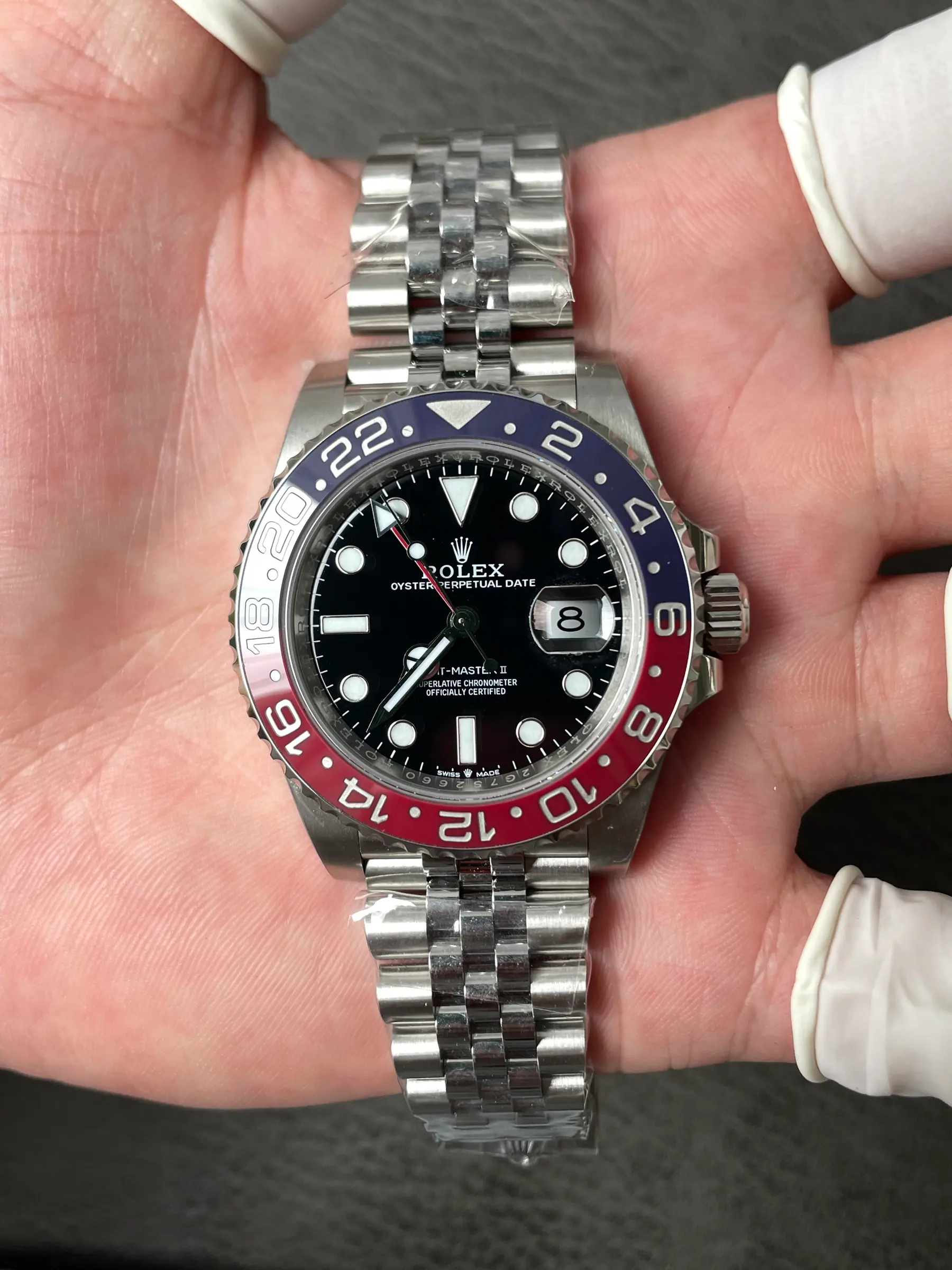 Rich l 40mm l 3285 机芯|劳力士 GMT-Master II 126710BLRO 自由摆轮
