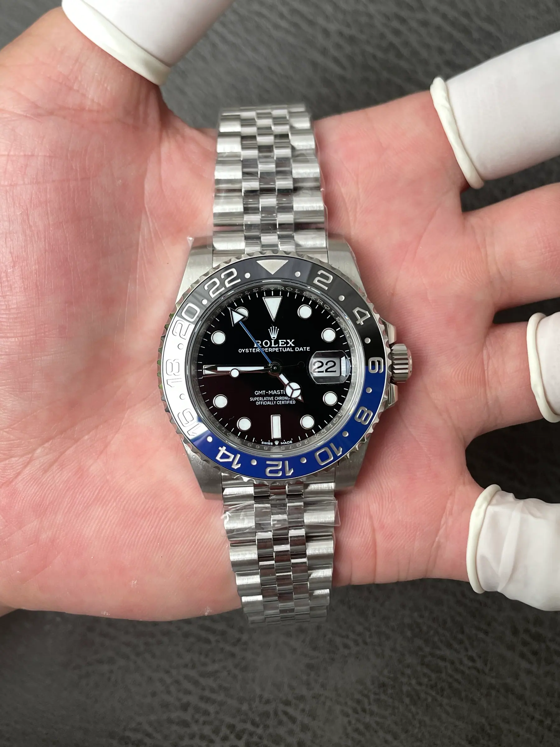 Rich l 40mm l 3285 机芯|劳力士 GMT-Master II 126710BLNR 自由摆轮