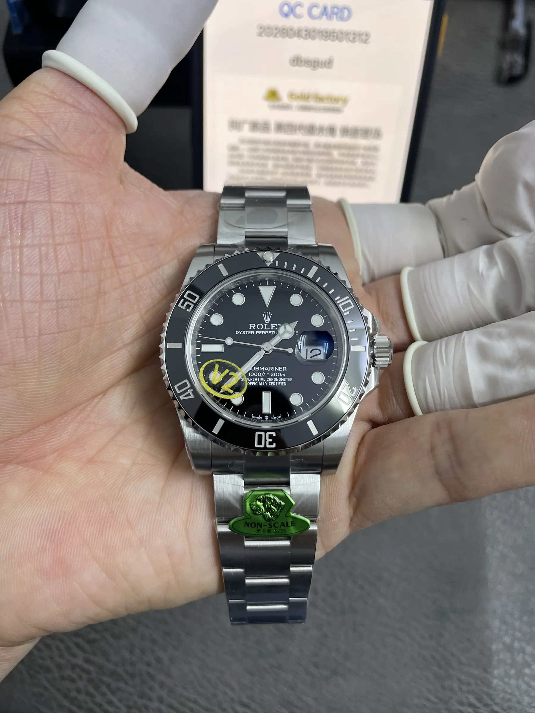 GOLD|3235机芯|41mm|劳力士潜航者第四代最新款 自由摆轮
