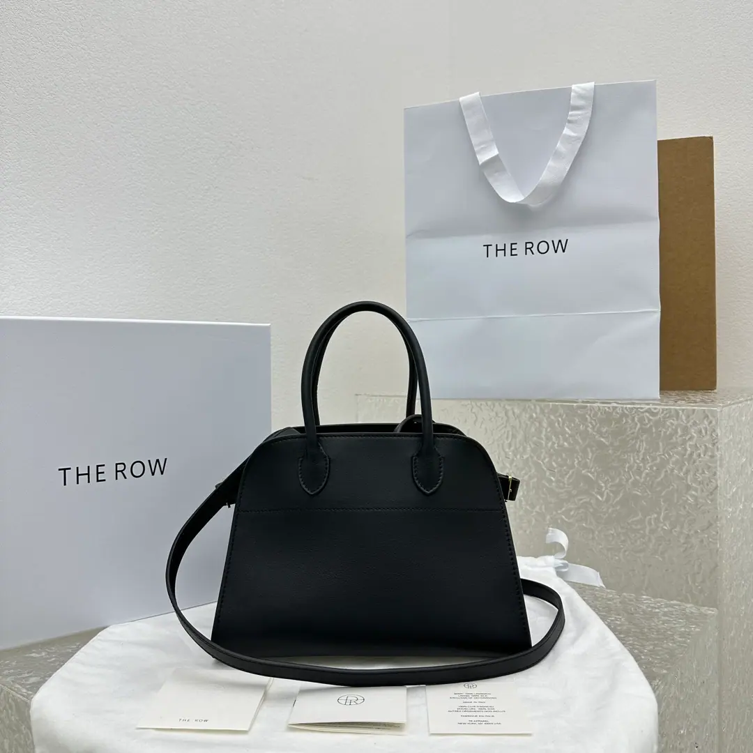 THE ROW Margaux 10 皮革包 26x17.5x21cm
