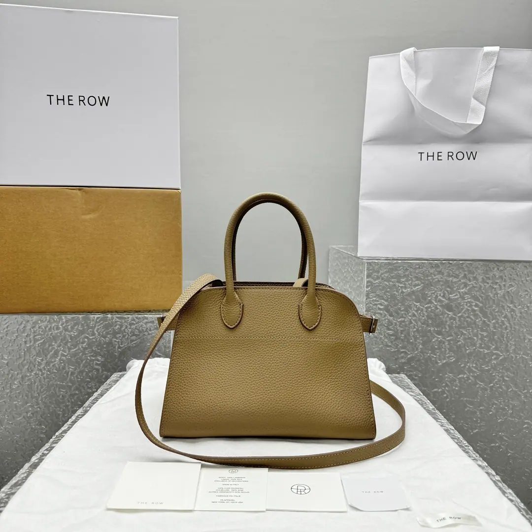 THE ROW Margaux 10 皮革包 26x17.5x21cm