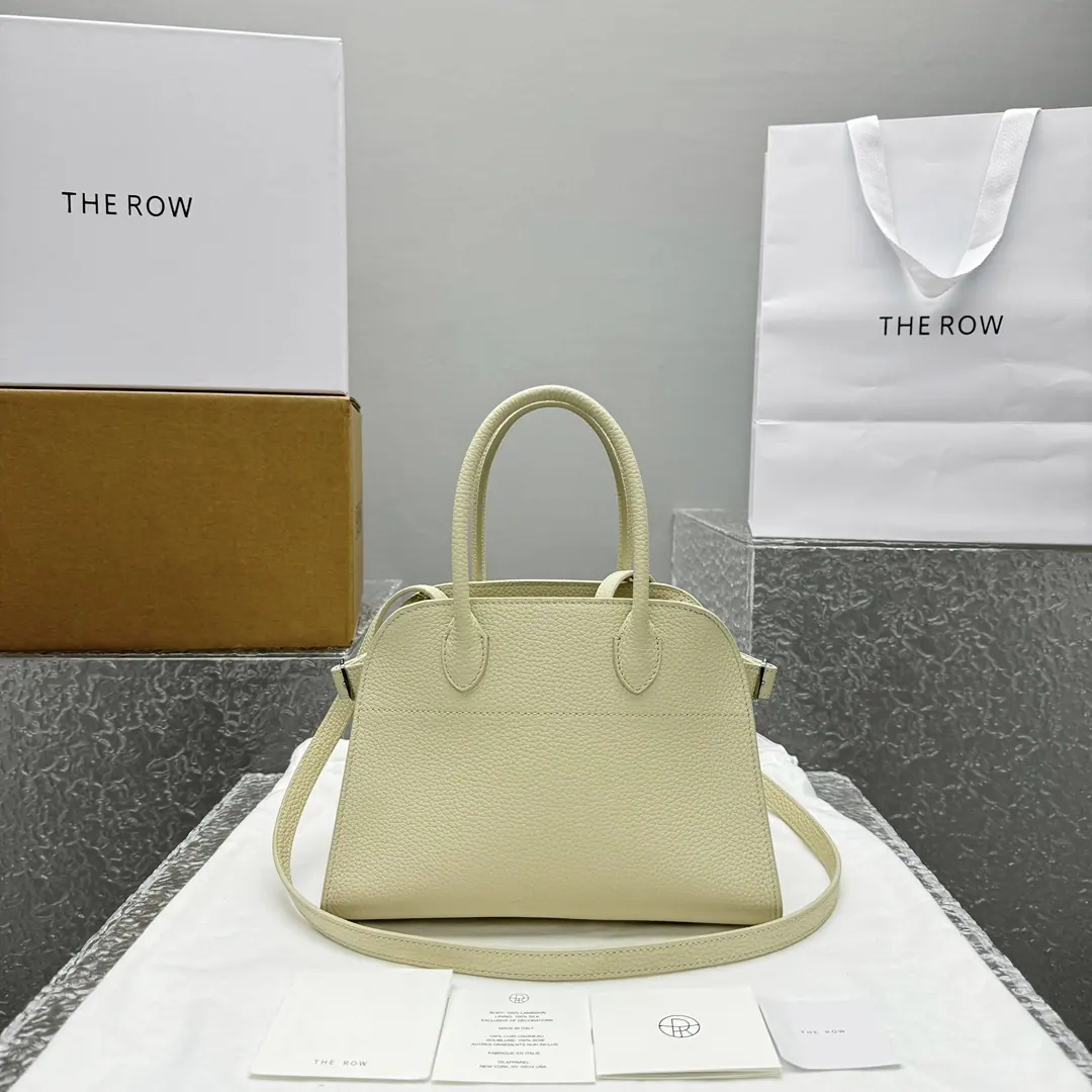 THE ROW Margaux 10 皮革包 26x17.5x21cm