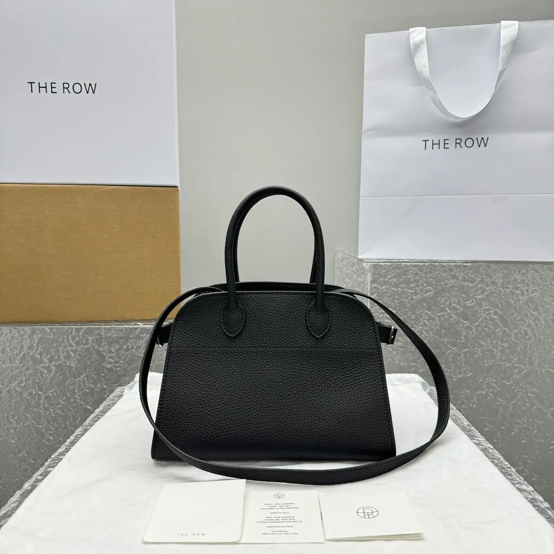 THE ROW Margaux 10 皮革包 26x17.5x21cm